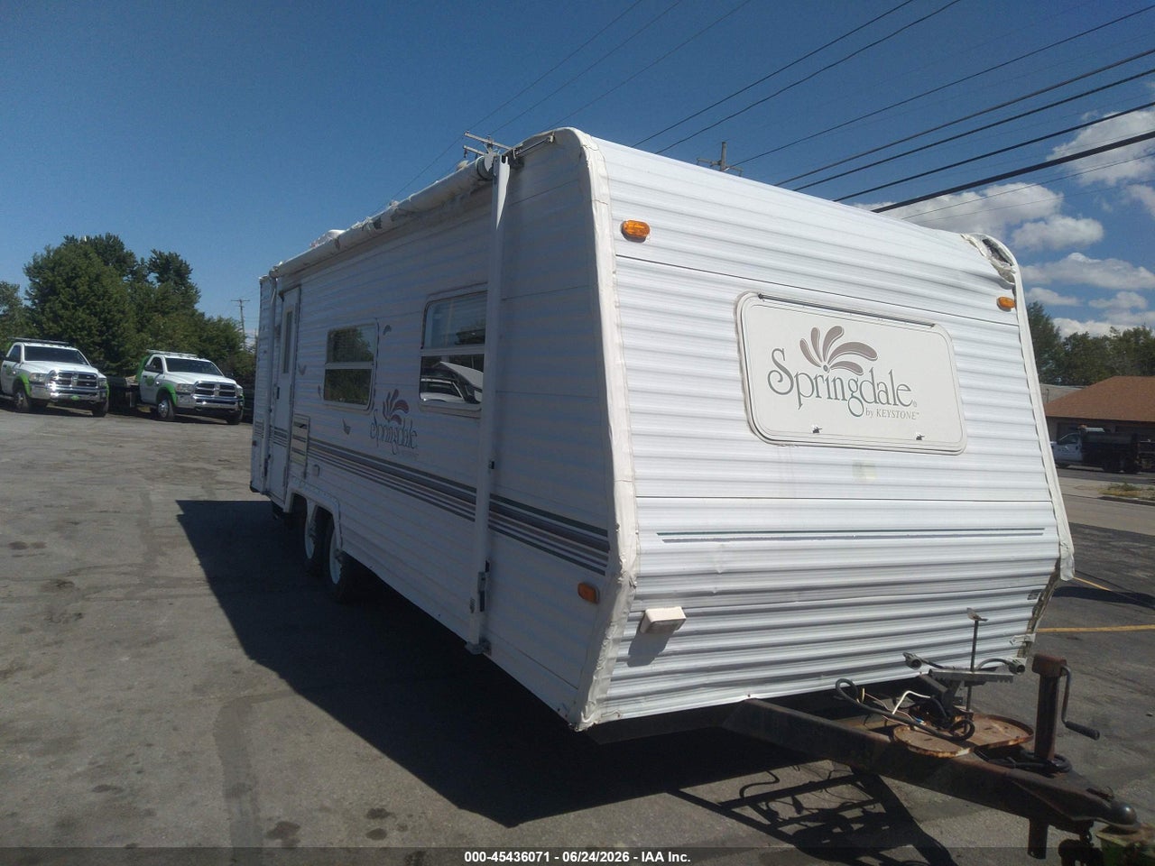4YDT24529Y3****** · 2000 KEYSTONE RV TRAVEL TRAILER