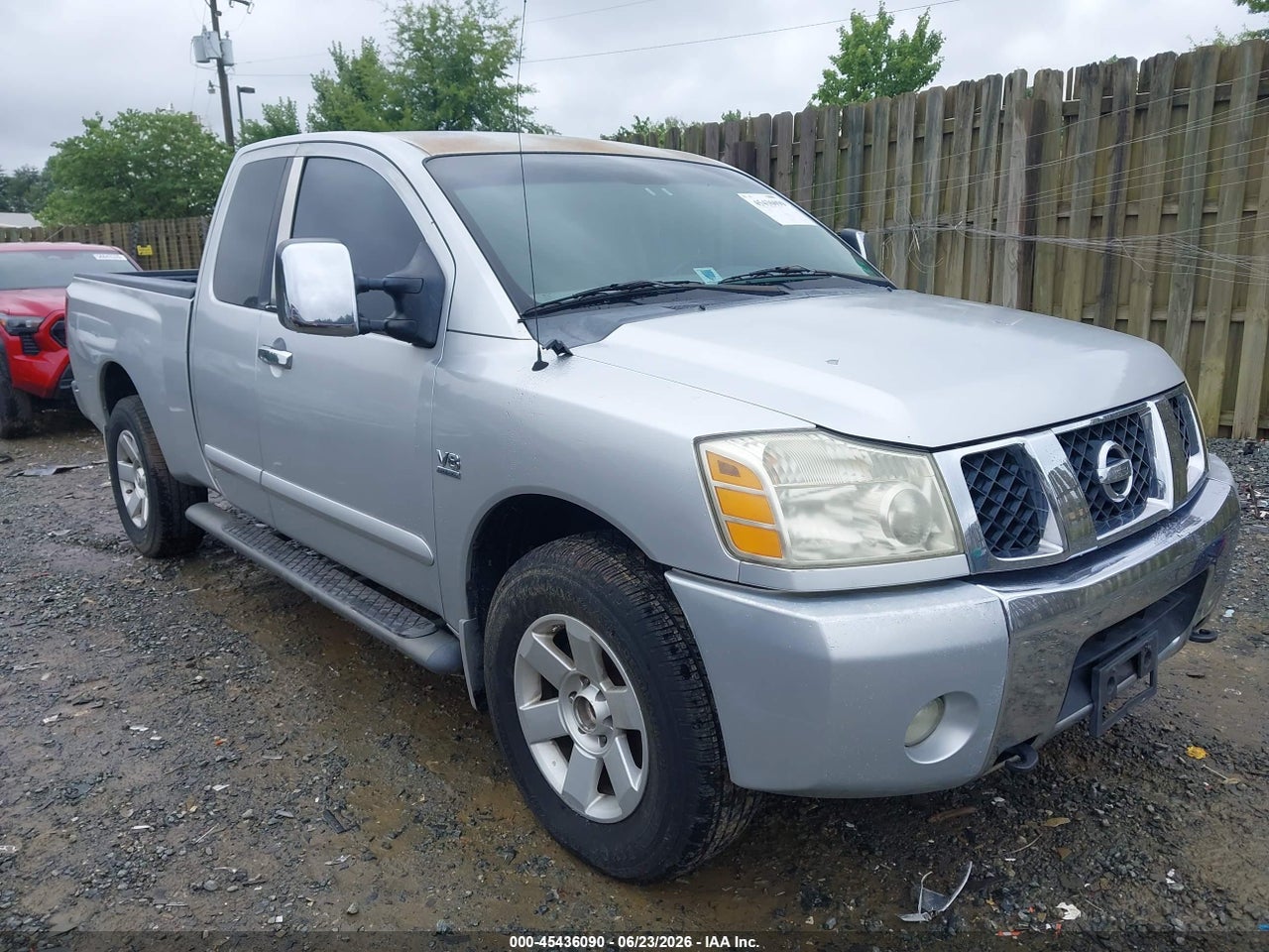 1N6AA06B84N****** · 2004 NISSAN TITAN LE