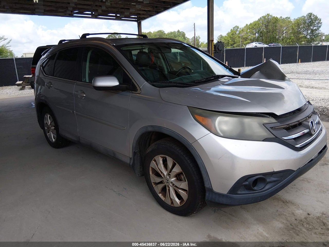 2HKRM3H75CH****** · 2012 HONDA CR-V EX-L