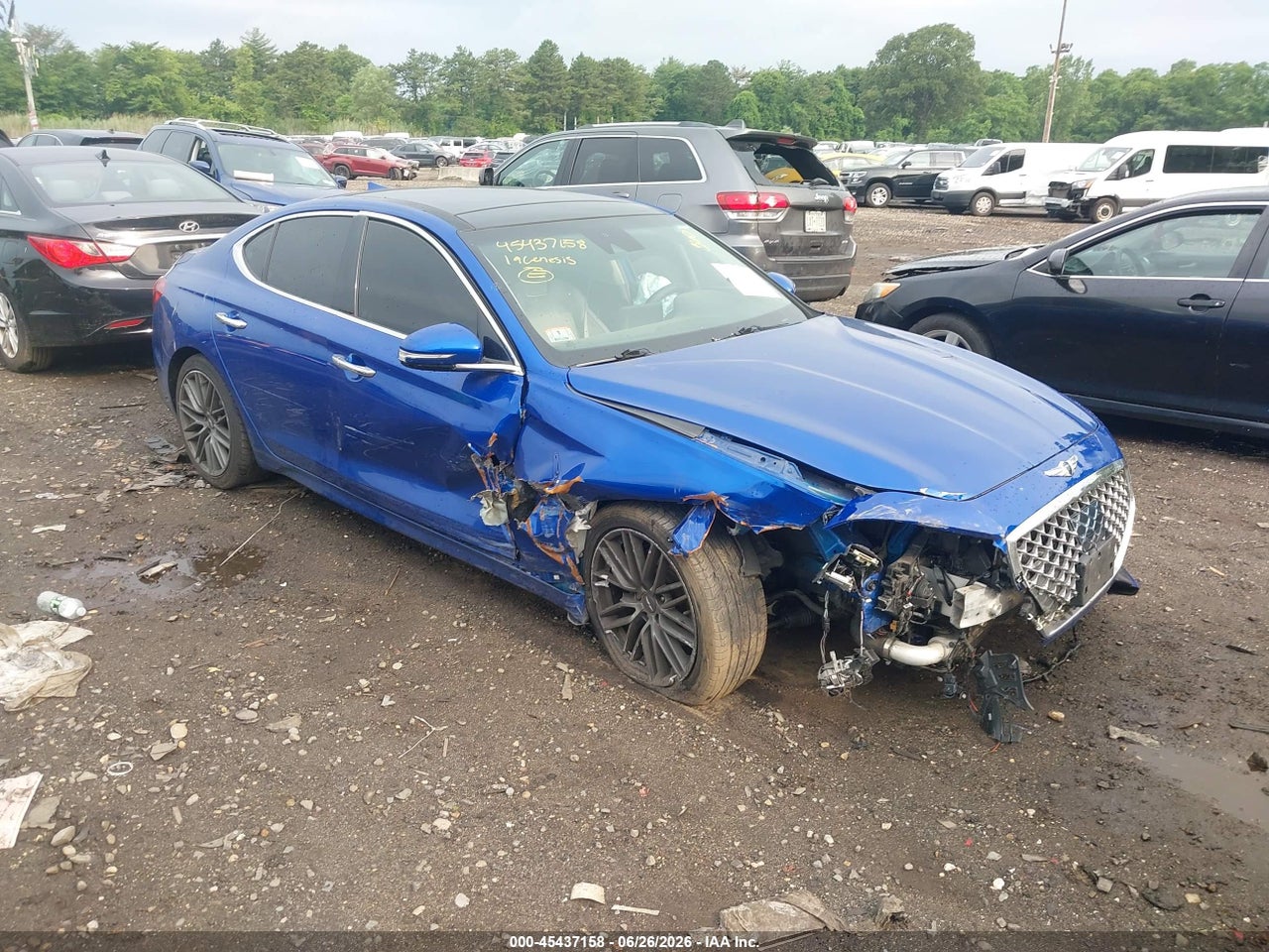 KMTG34LAXKU****** · 2019 GENESIS G70 2.0T ADVANCED