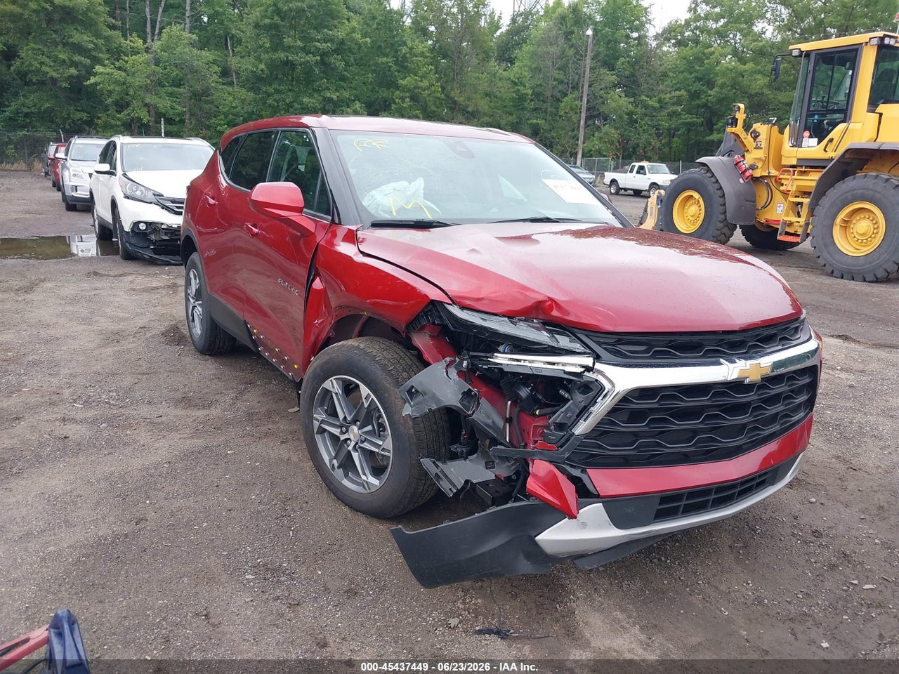 3GNKBHR42SS****** · 2025 CHEVROLET BLAZER AWD 2LT