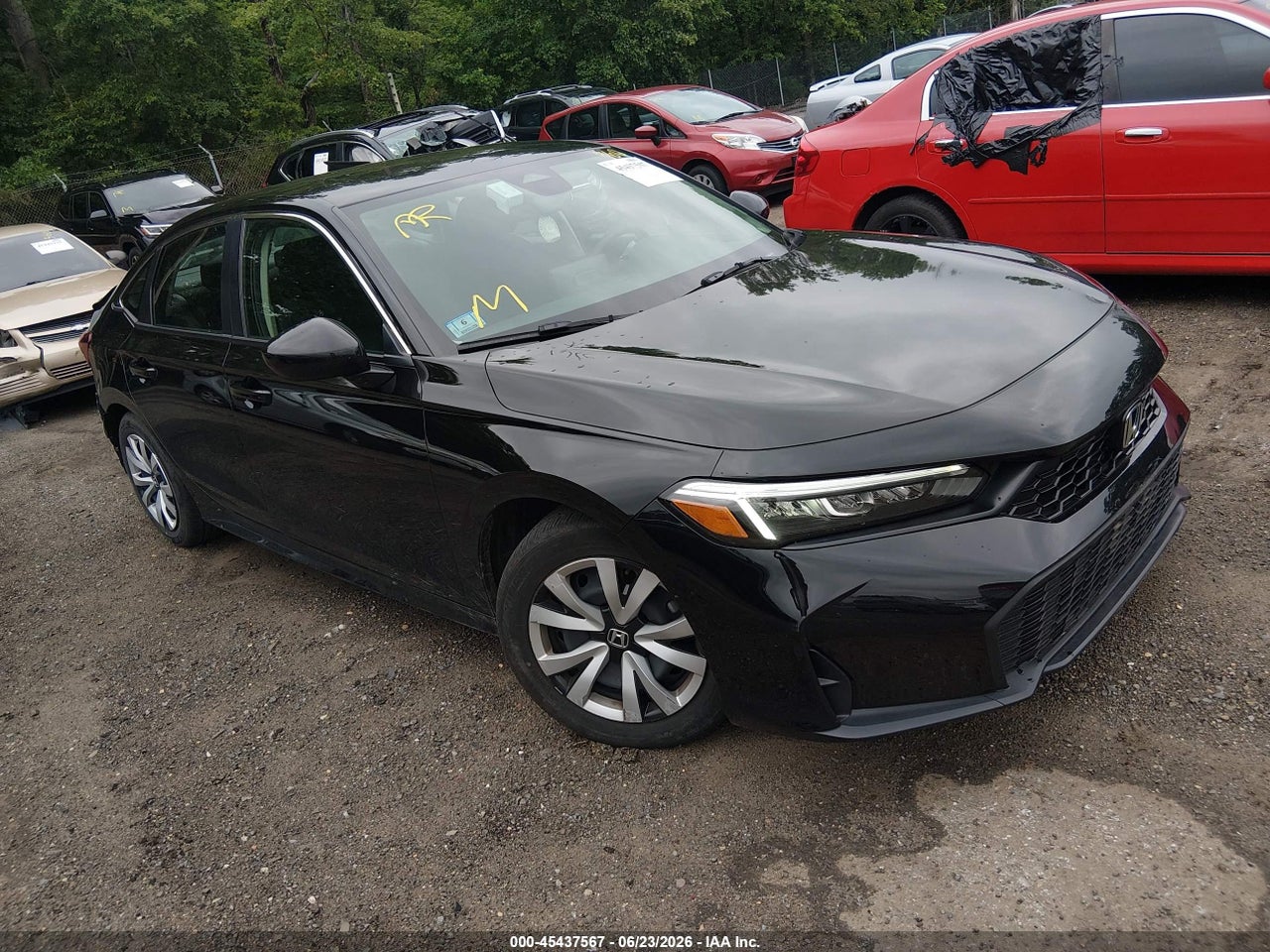 2HGFE2F23SH****** · 2025 HONDA CIVIC LX