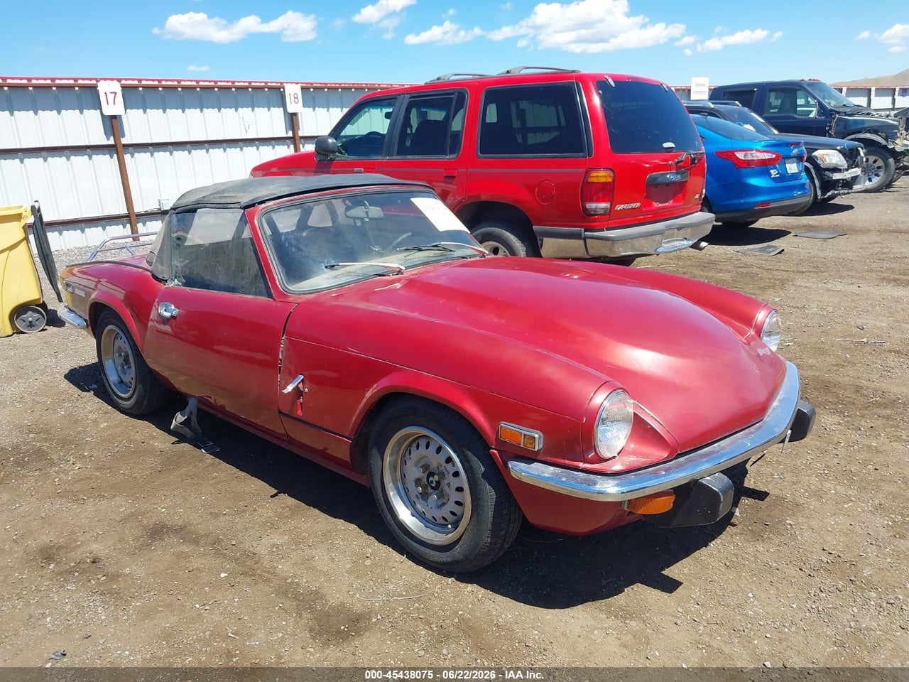 1974 TRIUMPH SPITFIRE
