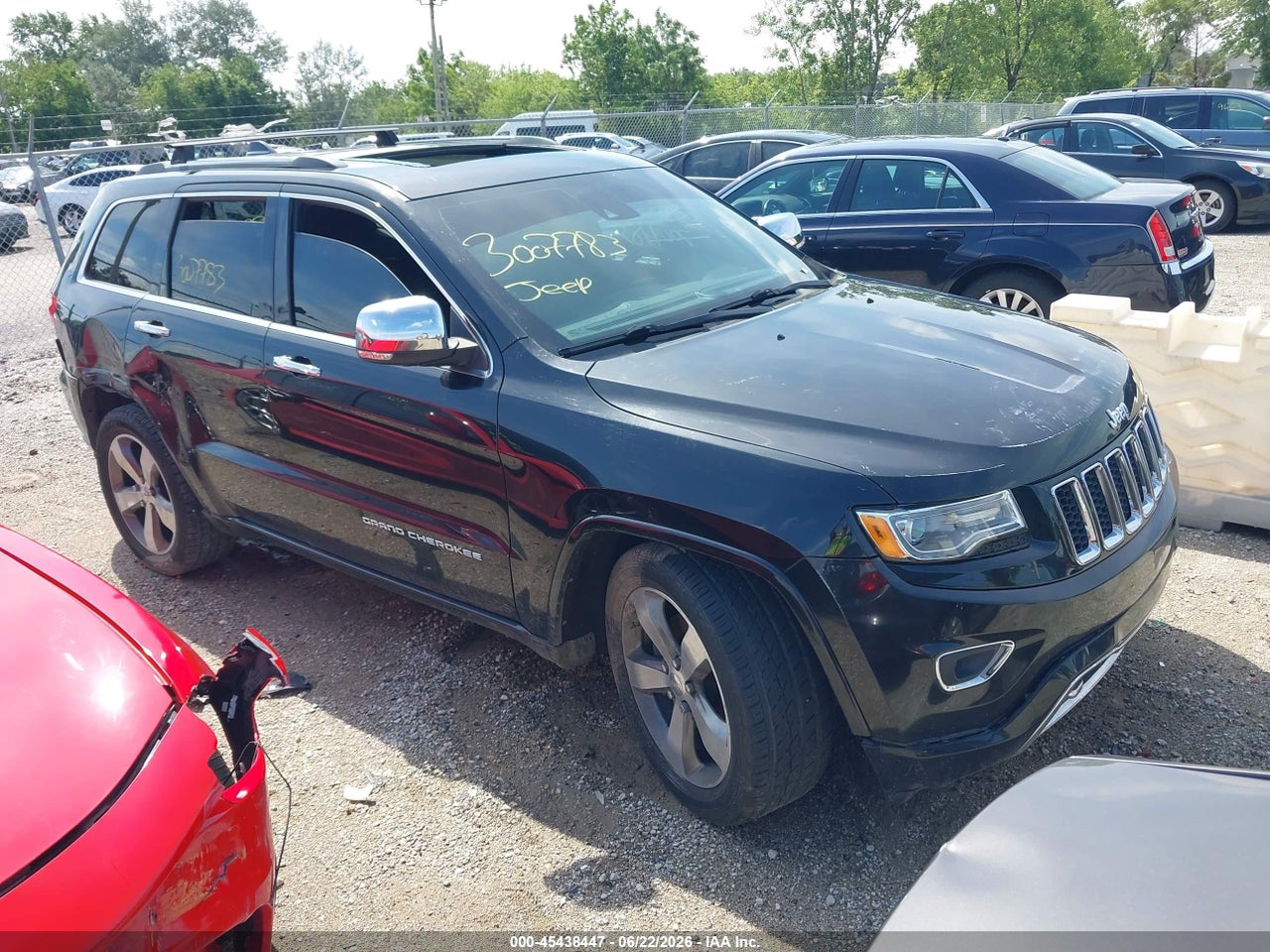 1C4RJFCT6FC****** · 2015 JEEP GRAND CHEROKEE OVERLAND