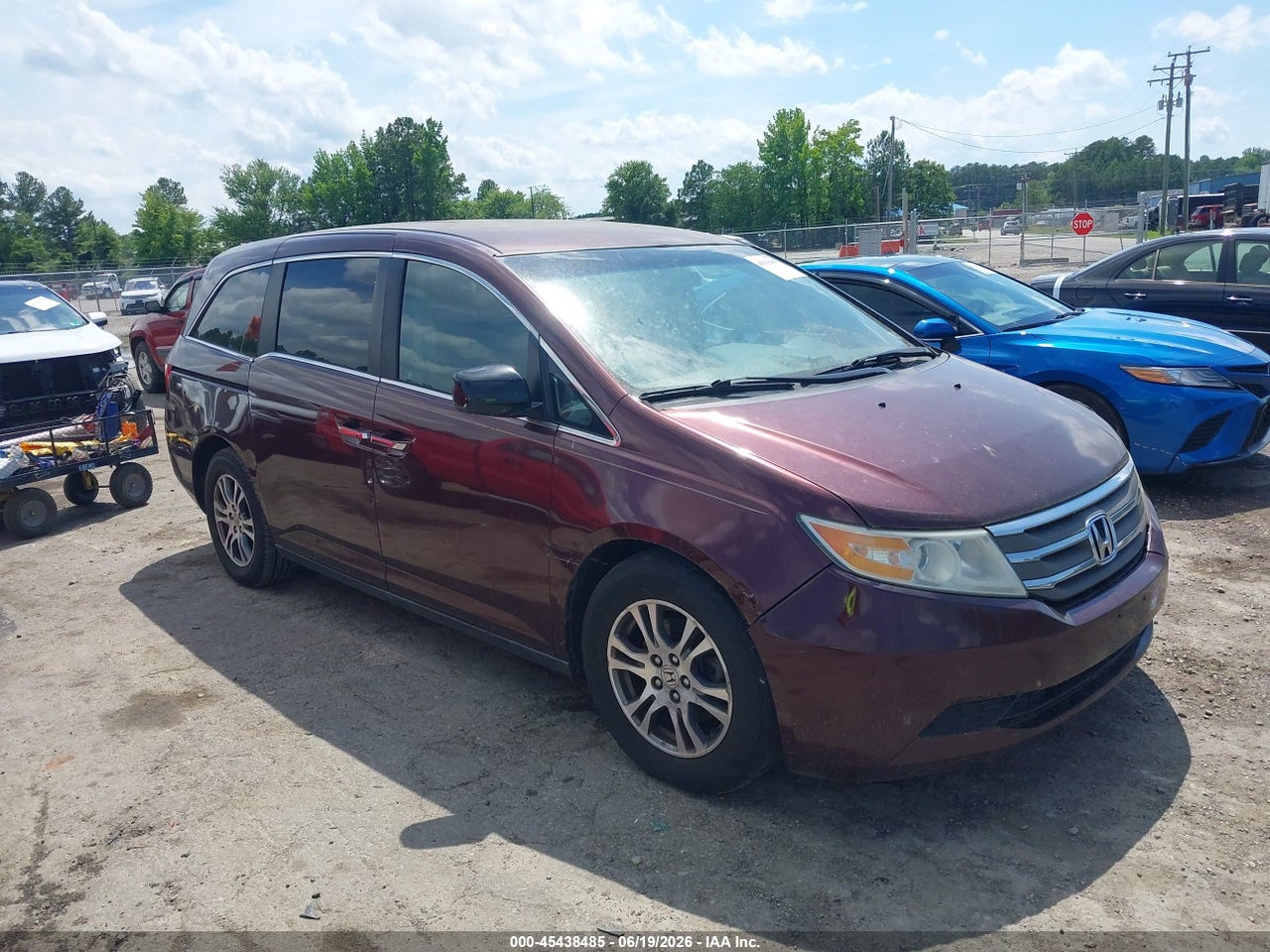 5FNRL5H43CB****** · 2012 HONDA ODYSSEY EX