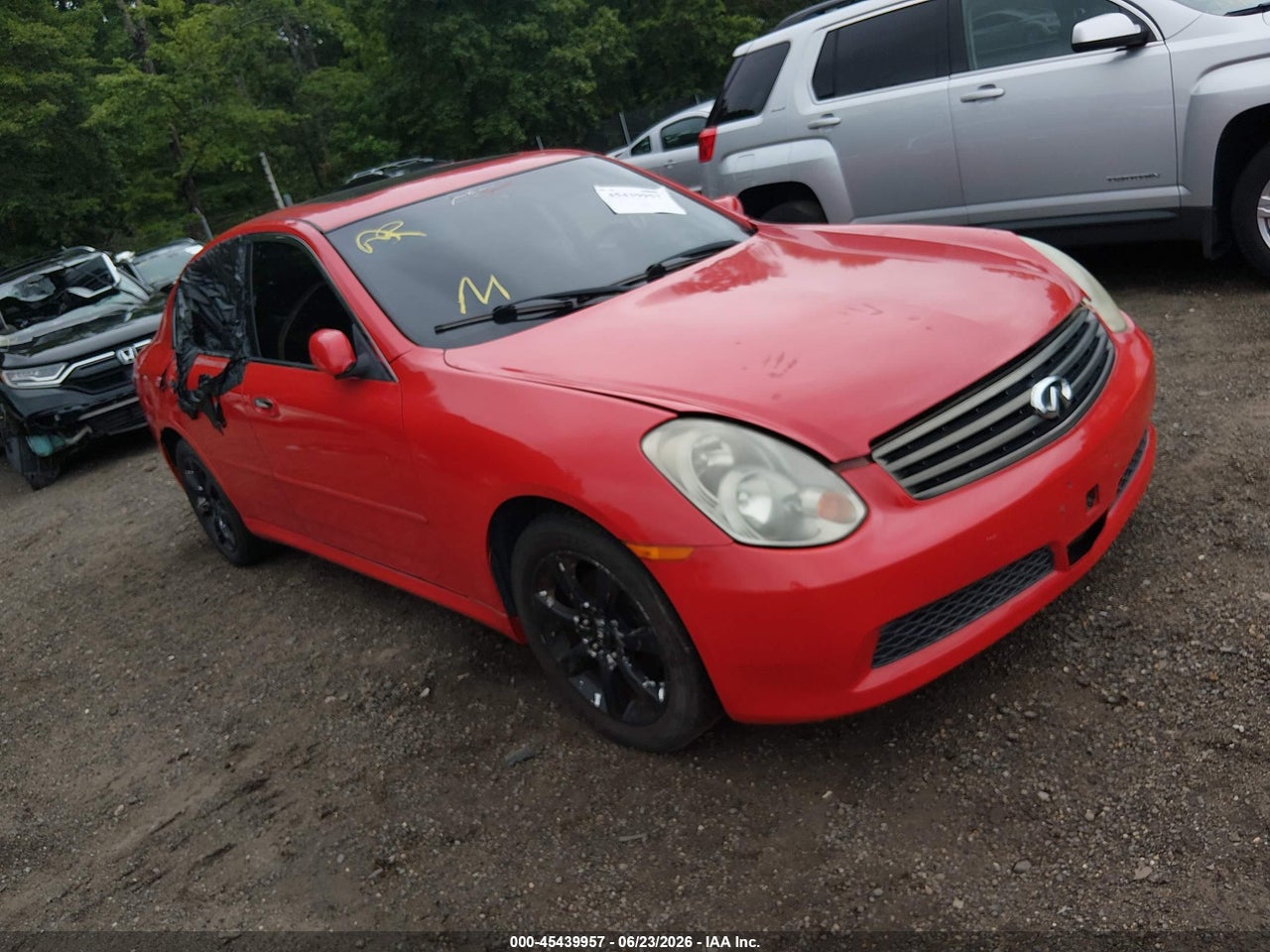 JNKCV51F15M****** · 2005 INFINITI G35X