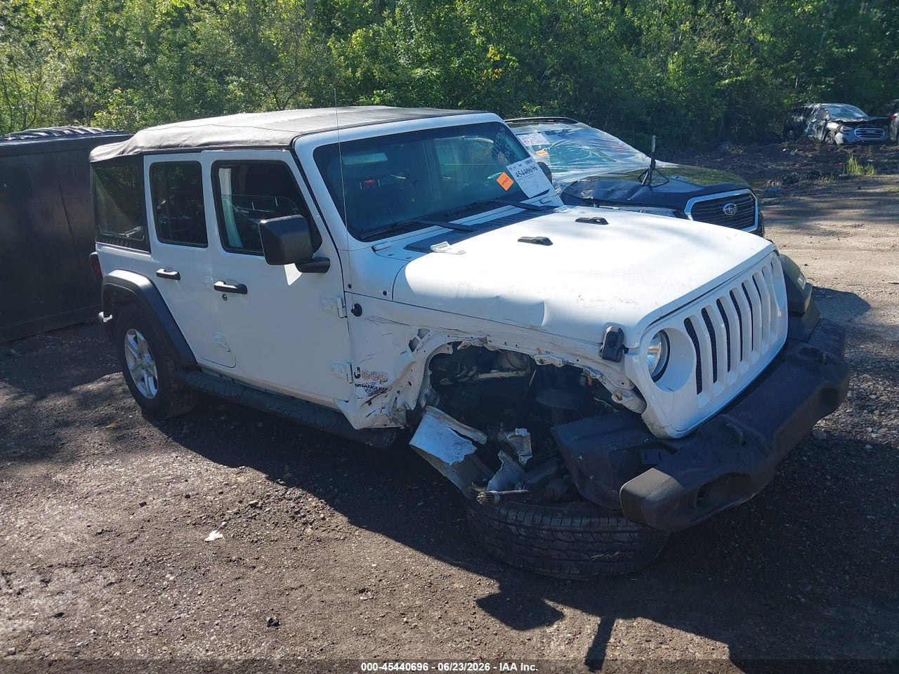 1C4HJXDG6JW****** · 2018 JEEP WRANGLER UNLIMITED SPORT S 4X4