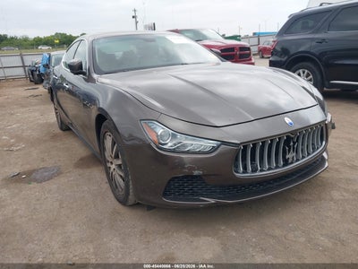 ZAM57RTA5E1****** · 2014 MASERATI GHIBLI S Q4