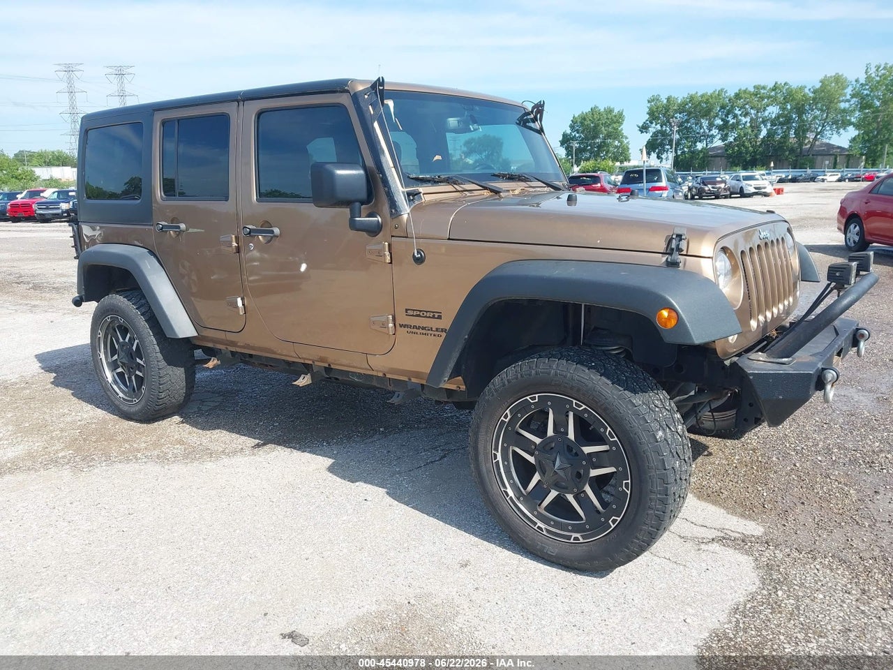 1C4BJWDG4FL****** · 2015 JEEP WRANGLER UNLIMITED SPORT