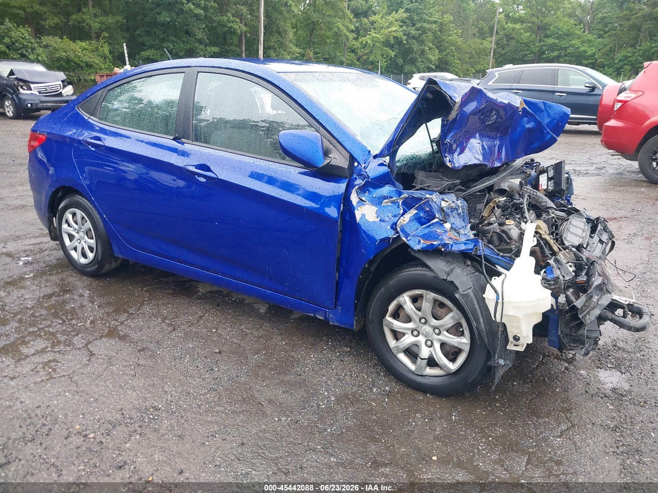 KMHCT4AE3DU****** · 2013 HYUNDAI ACCENT GLS