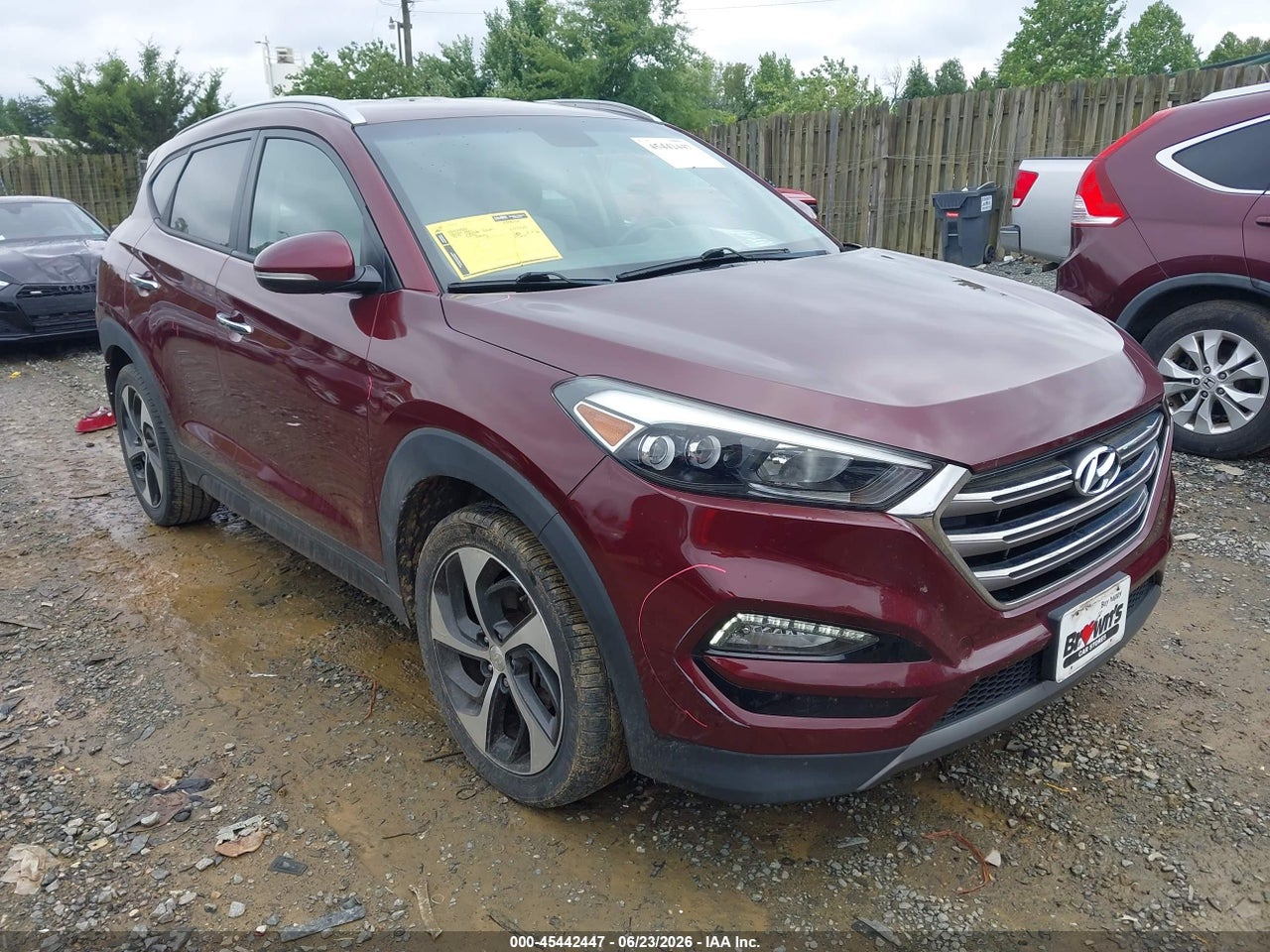 KM8J3CA2XGU****** · 2016 HYUNDAI TUCSON LIMITED