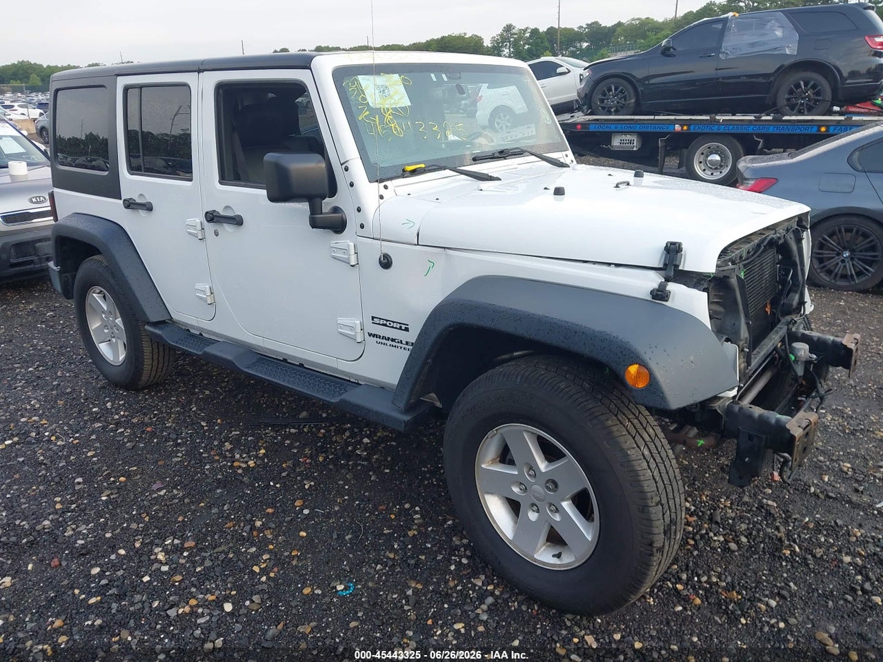 1C4BJWDG2HL****** · 2017 JEEP WRANGLER UNLIMITED SPORT