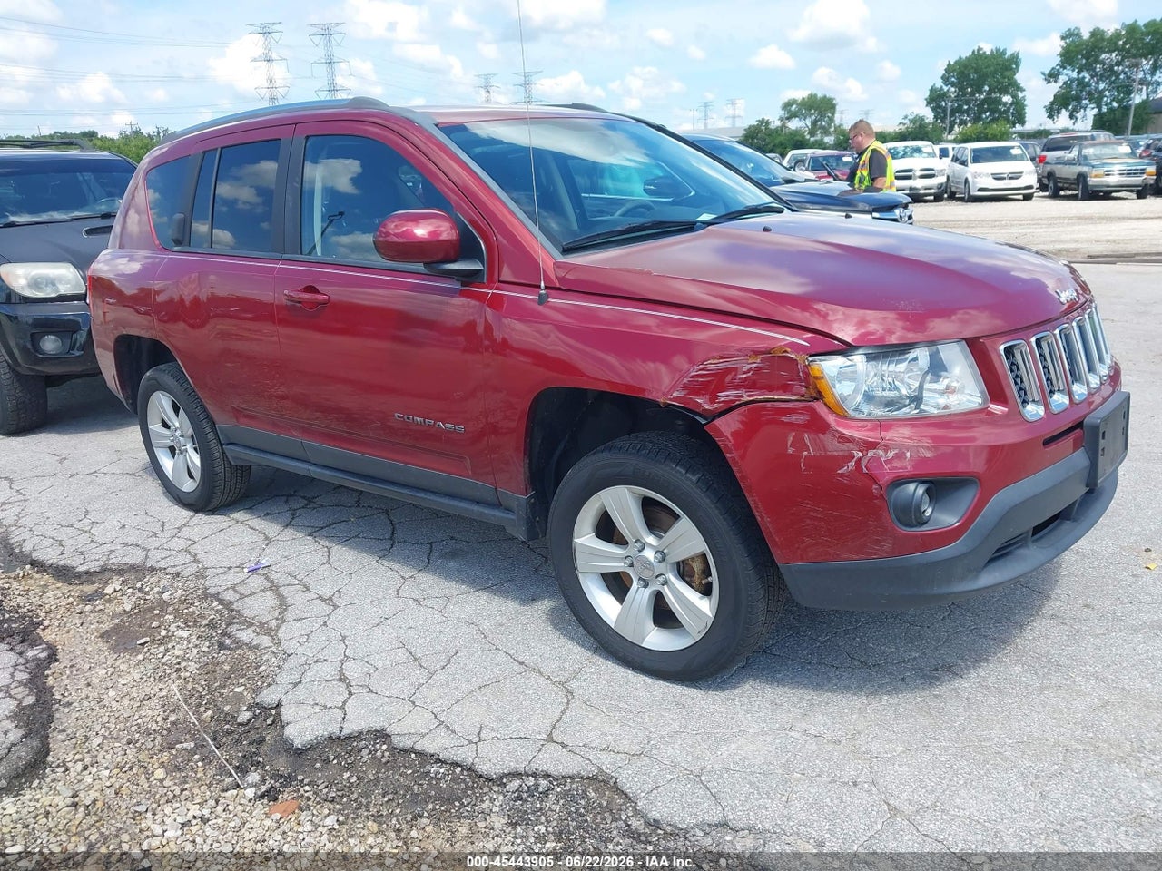 1C4NJDEBXCD****** · 2012 JEEP COMPASS LATITUDE