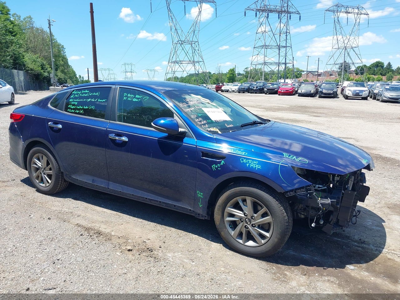 5XXGT4L3XKG****** · 2019 KIA OPTIMA LX
