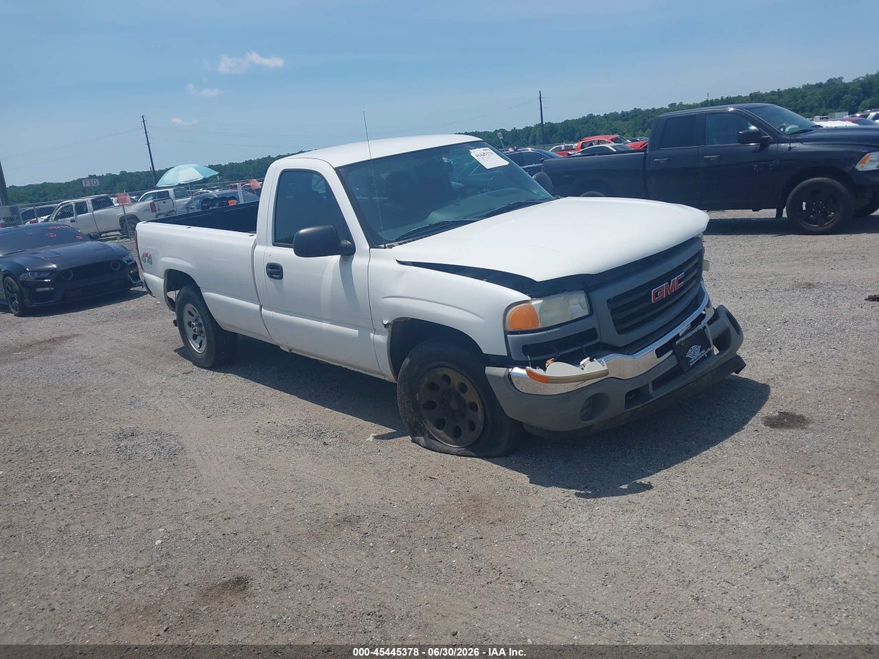 3GTEK14T16G****** · 2006 GMC SIERRA 1500 WORK TRUCK