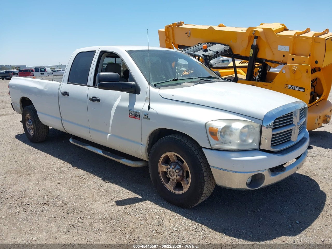 3D7KR28A88G****** · 2008 DODGE RAM 2500 SLT