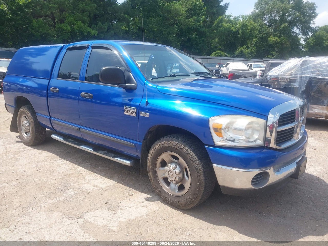 3D7KR28DX7G****** · 2007 DODGE RAM 2500 SLT/SPORT