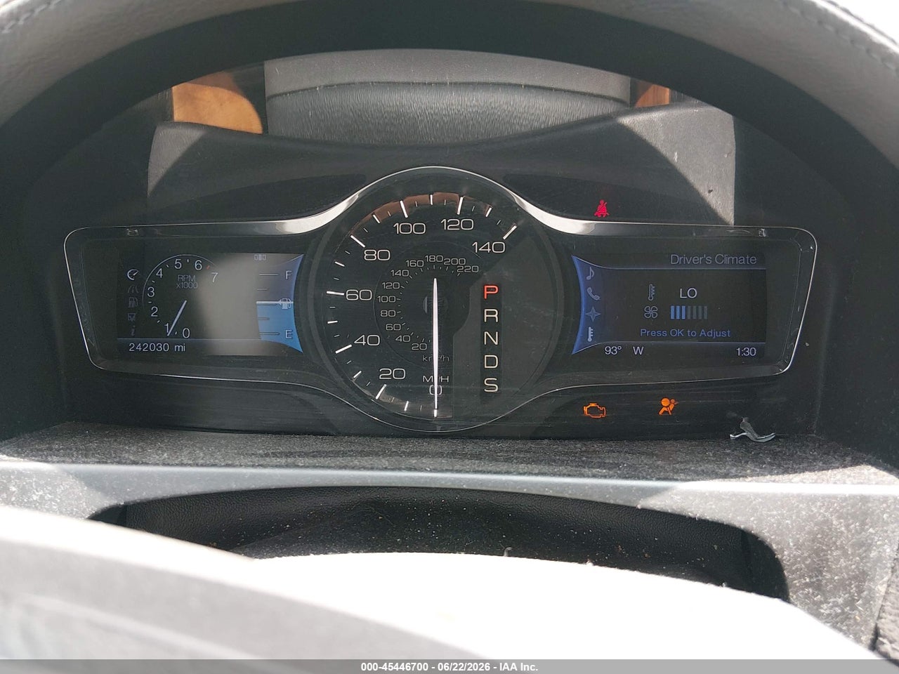 2LMDJ6JK3DB****** · 2013 LINCOLN MKX   · 7/11