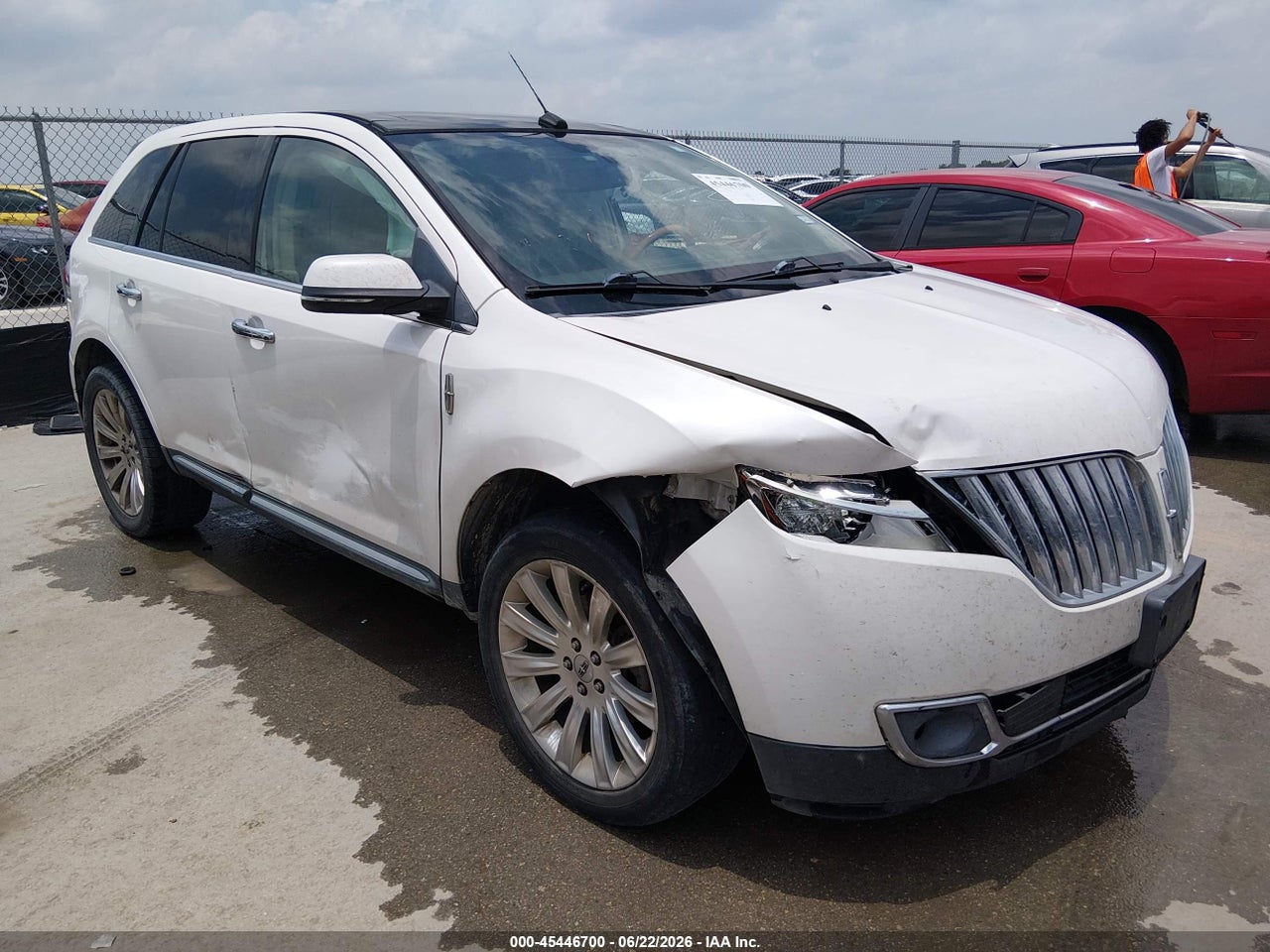 2LMDJ6JK3DB****** · 2013 LINCOLN MKX