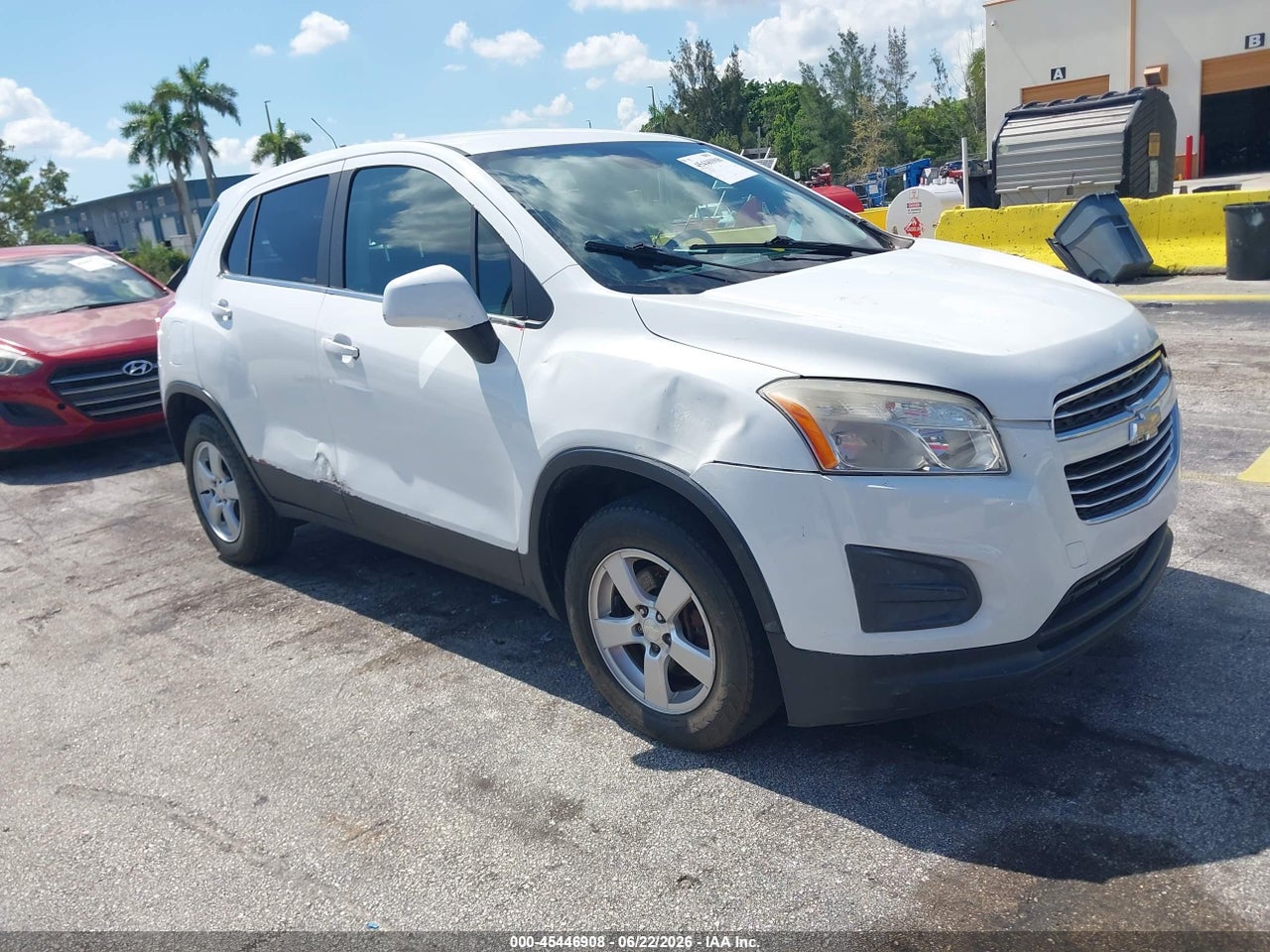 KL7CJNSB9GB****** · 2016 CHEVROLET TRAX LS