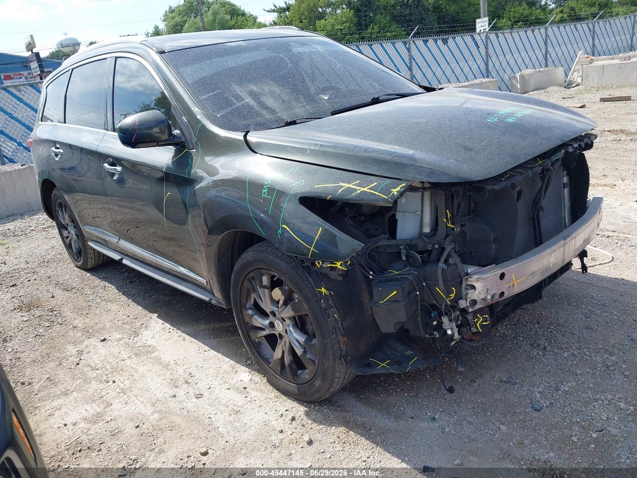5N1AL0MN2DC****** · 2013 INFINITI JX35