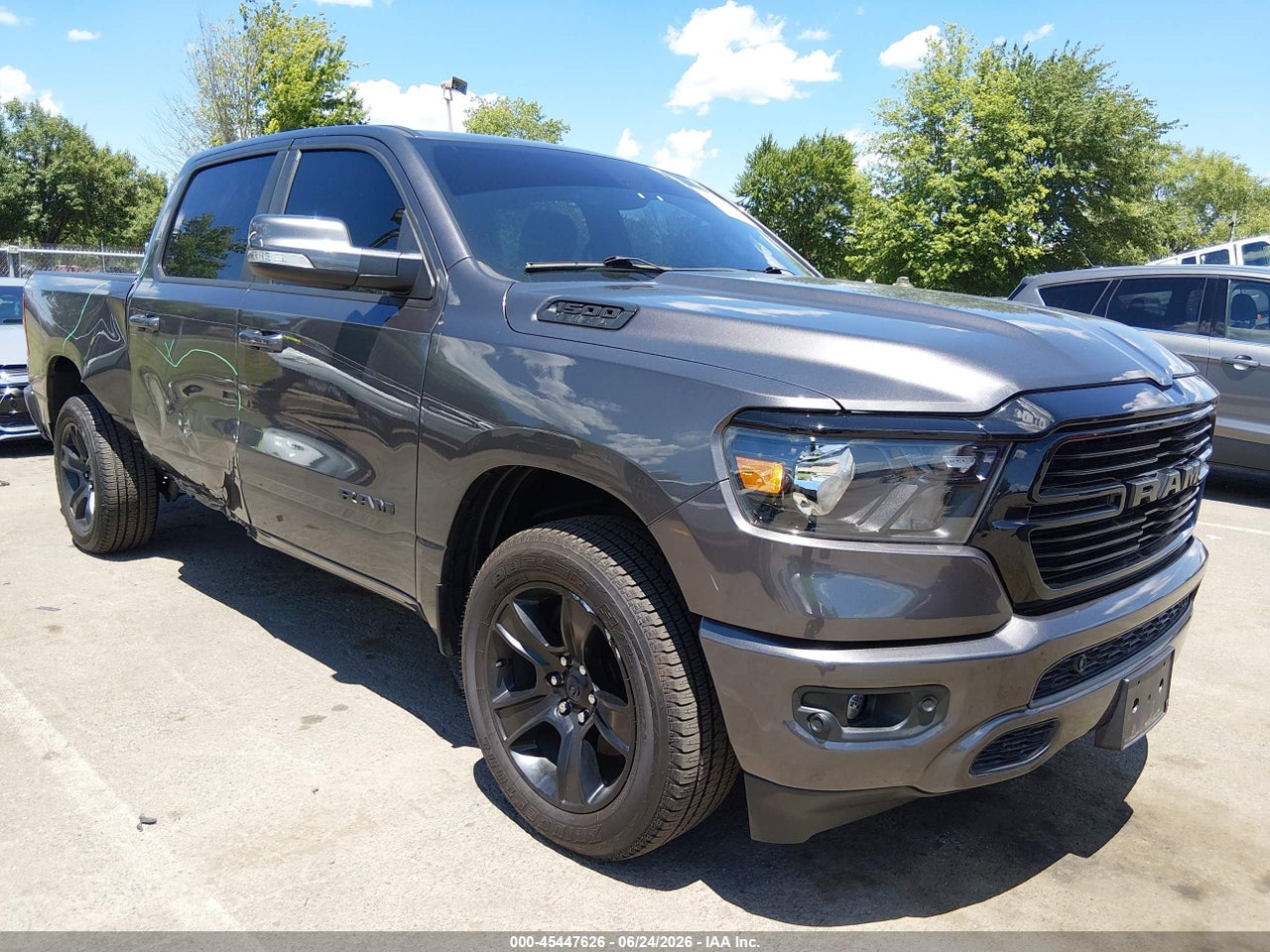 1C6SRFFT0LN****** · 2020 RAM 1500 BIG HORN  4X4 5'7 BOX