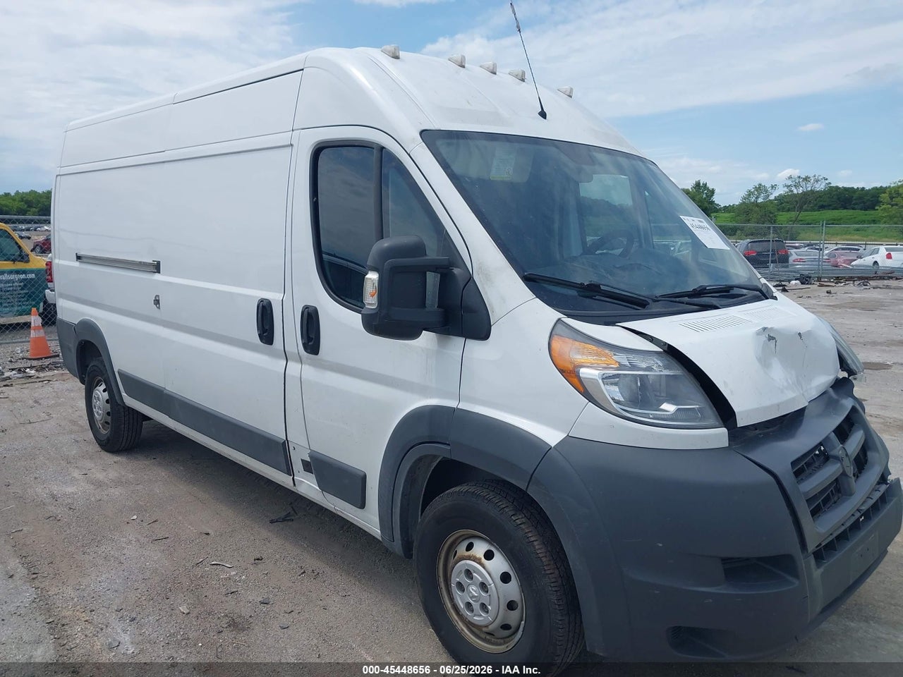 3C6TRVDG1HE****** · 2017 RAM PROMASTER 2500 HIGH ROOF 159 WB