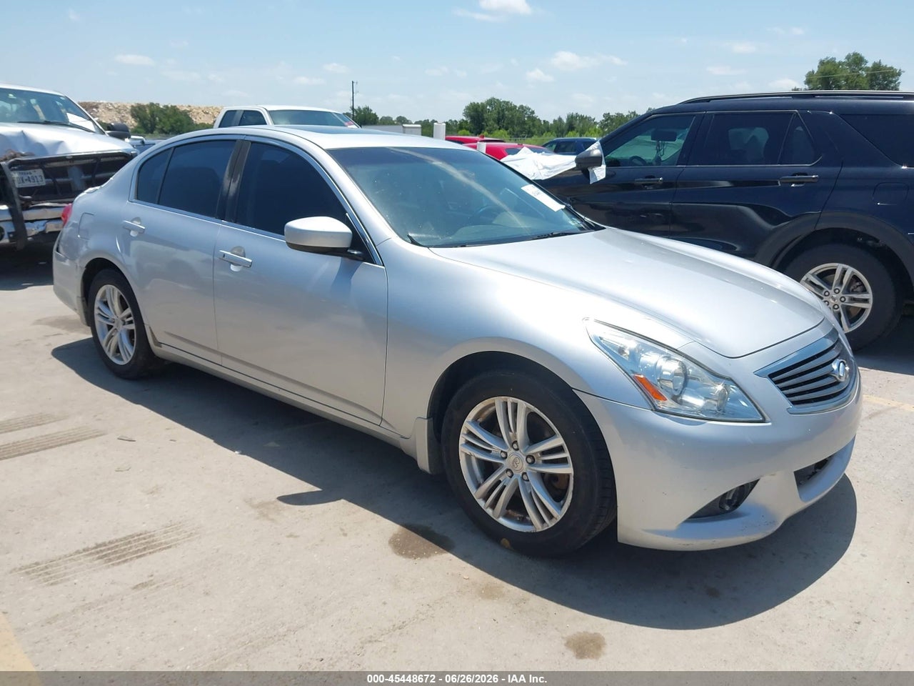 JN1DV6AP0CM****** · 2012 INFINITI G25 JOURNEY