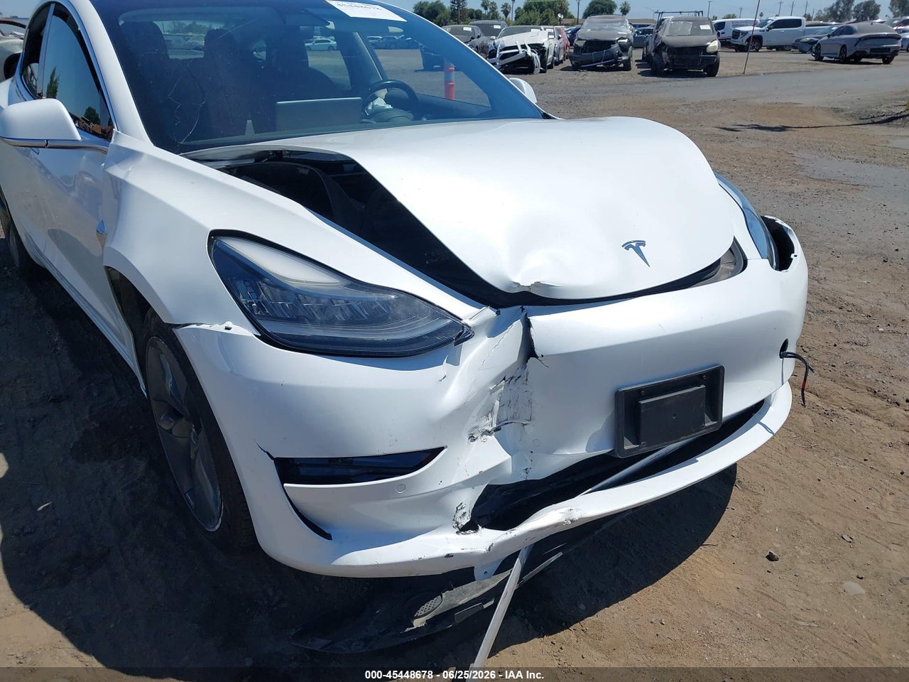 5YJ3E1EA1JF****** · 2018 TESLA MODEL 3 LONG RANGE/MID RANGE · 6/10
