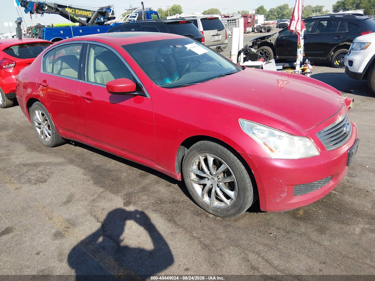 JNKCV61F59M****** · 2009 INFINITI G37X