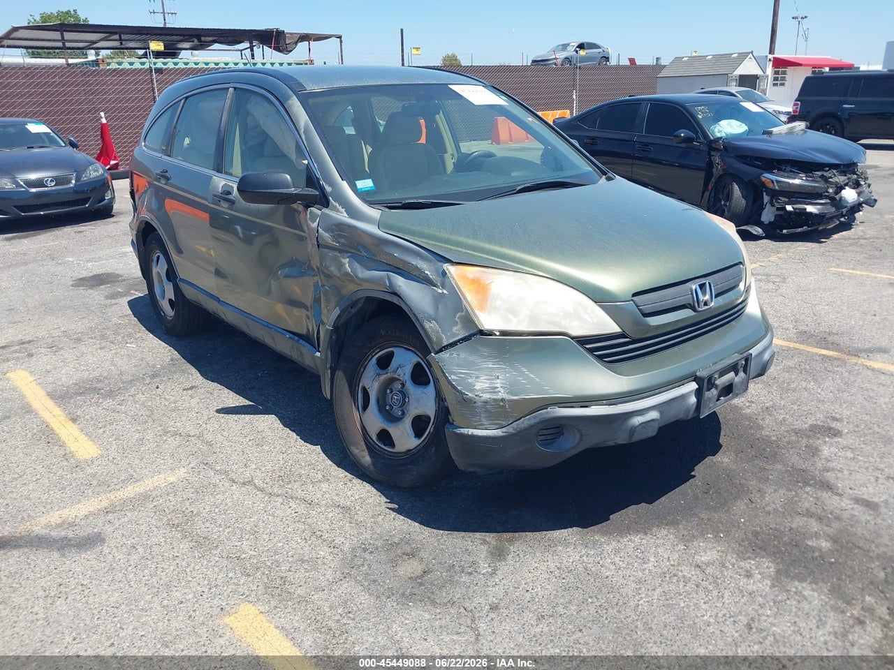 JHLRE38318C****** · 2008 HONDA CR-V LX