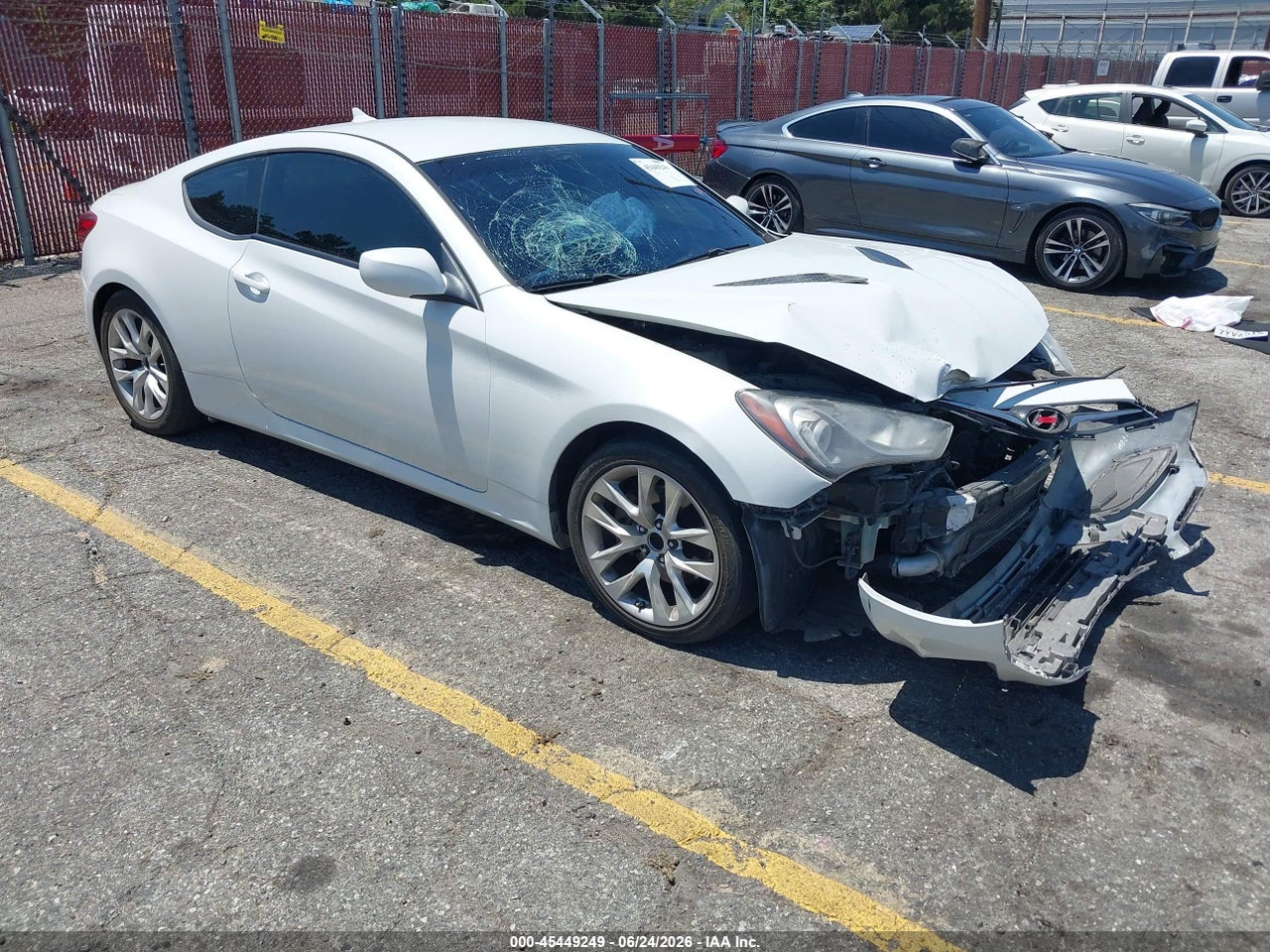 KMHHT6KD5DU****** · 2013 HYUNDAI GENESIS 2.0T
