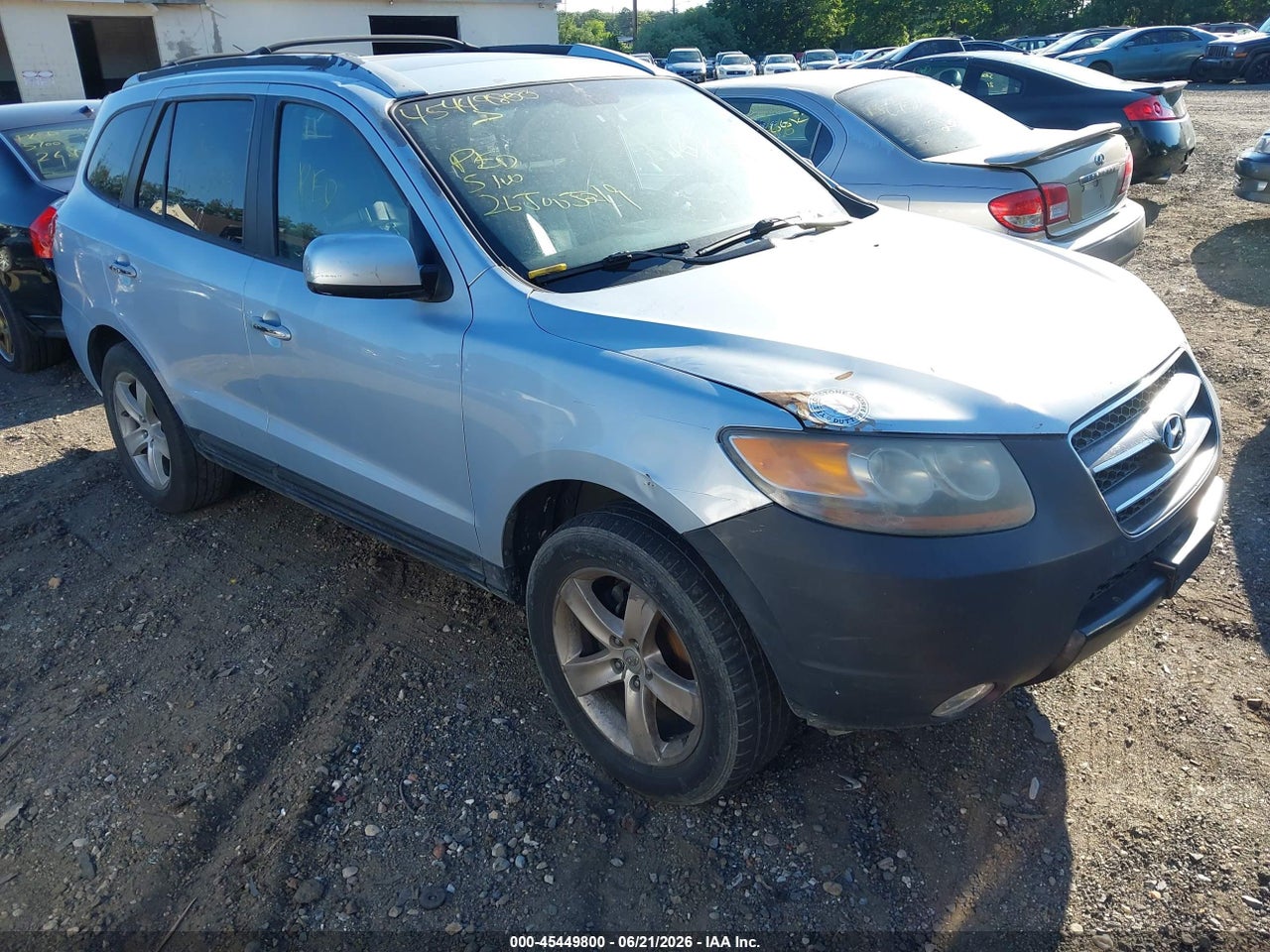 5NMSH13E07H****** · 2007 HYUNDAI SANTA FE LIMITED/SE