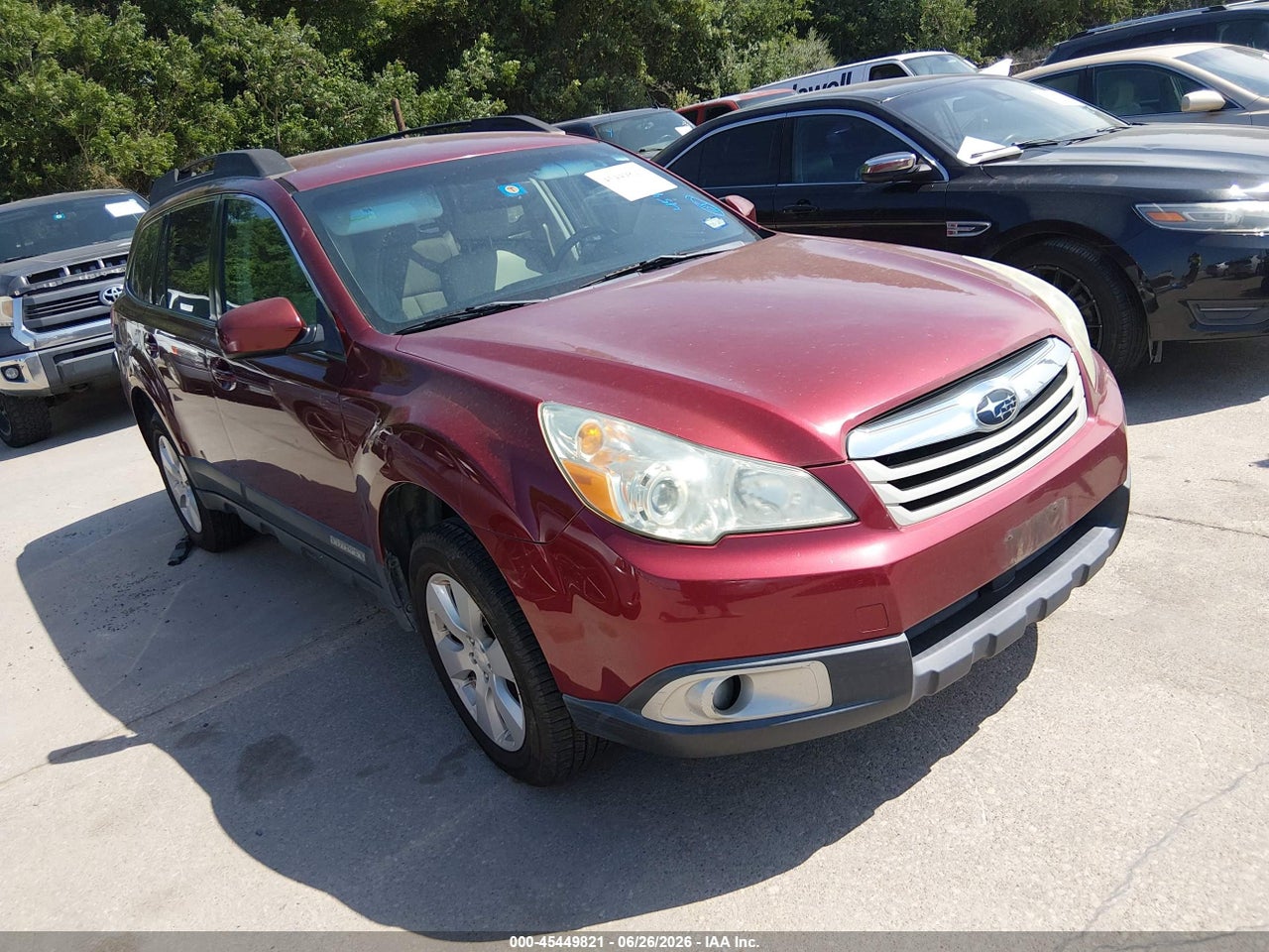 4S4BRCCCXB3****** · 2011 SUBARU OUTBACK 2.5I PREMIUM