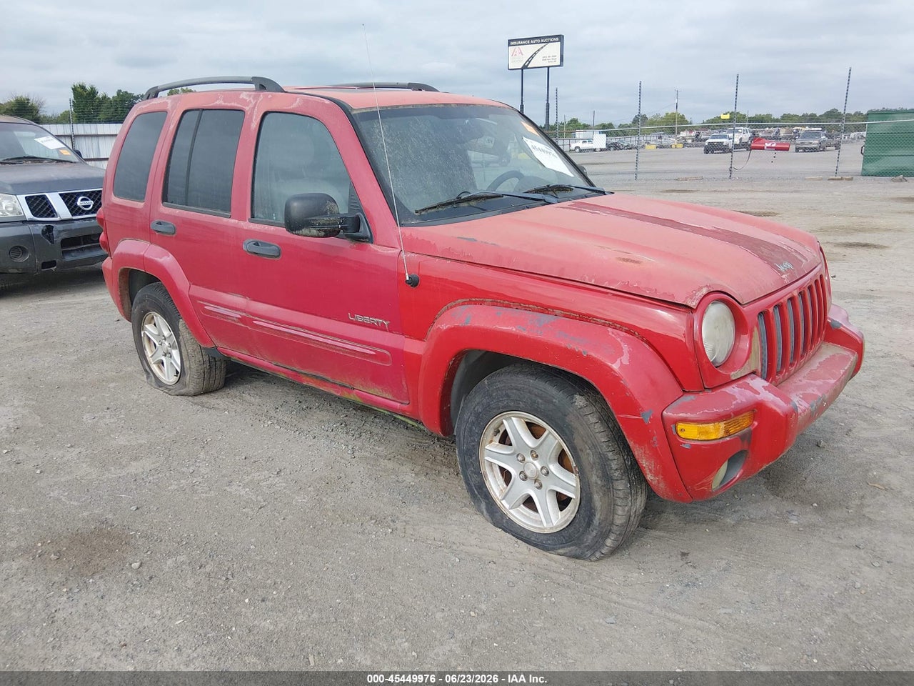 1J4GK58K84W****** · 2004 JEEP LIBERTY LIMITED EDITION