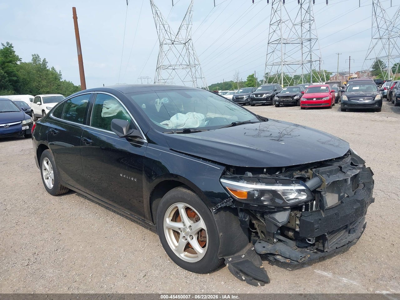 1G1ZB5ST9HF****** · 2017 CHEVROLET MALIBU LS