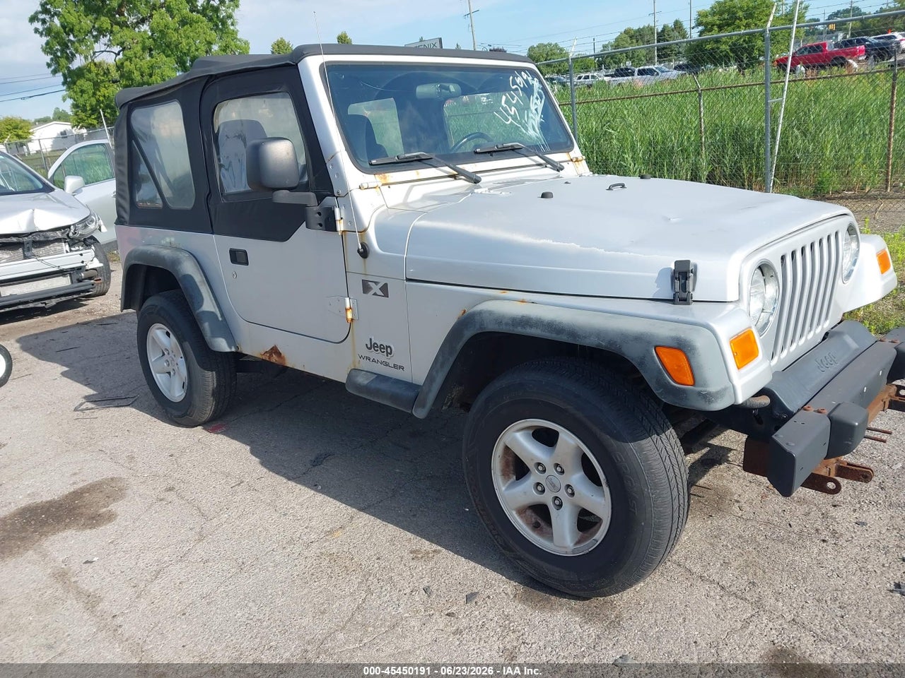 1J4FA39S56P****** · 2006 JEEP WRANGLER X