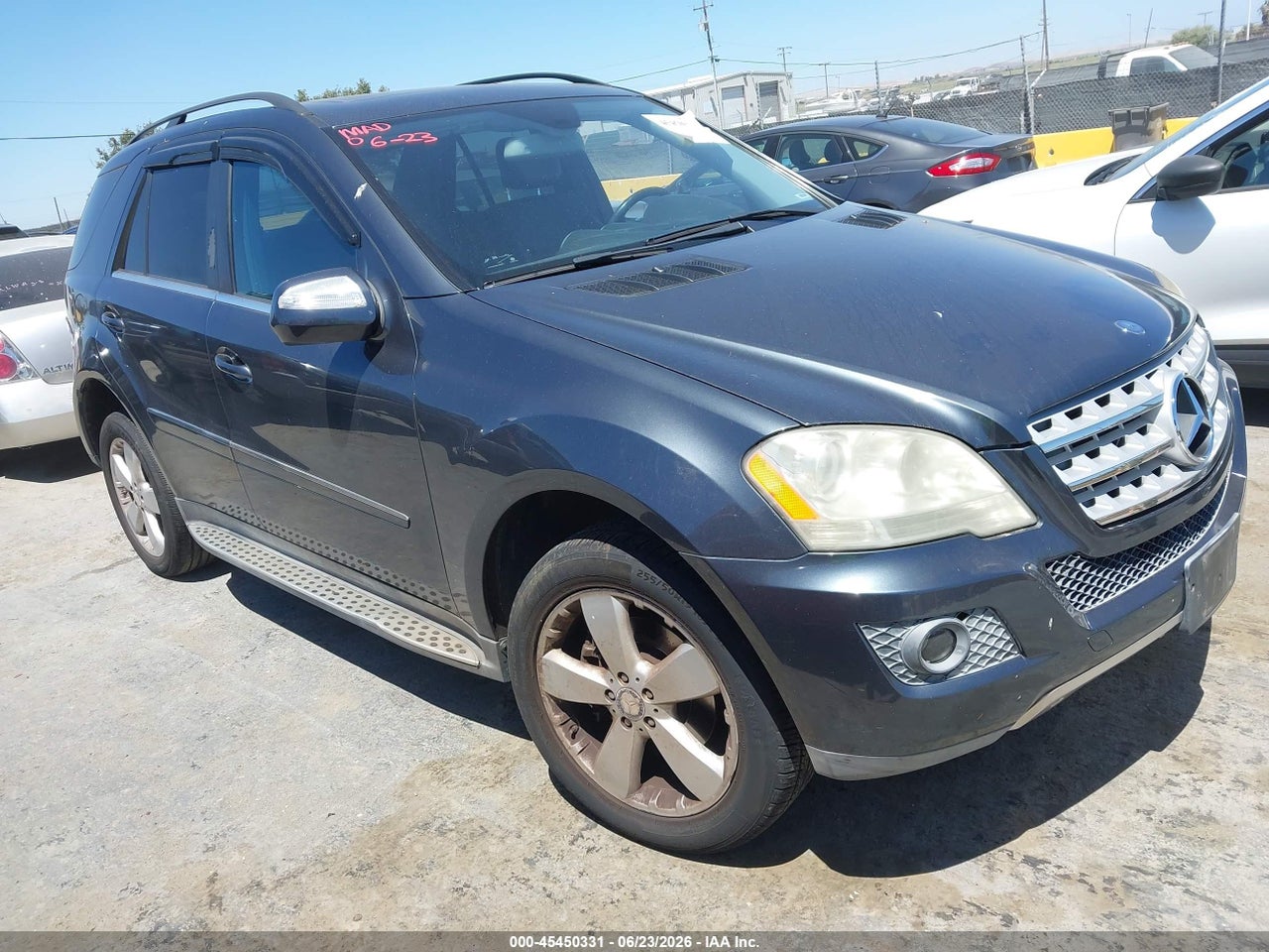4JGBB8GB5AA****** · 2010 MERCEDES-BENZ ML 350 4MATIC