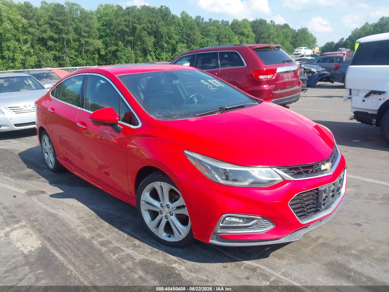 1G1BG5SM8G7****** · 2016 CHEVROLET CRUZE PREMIER AUTO