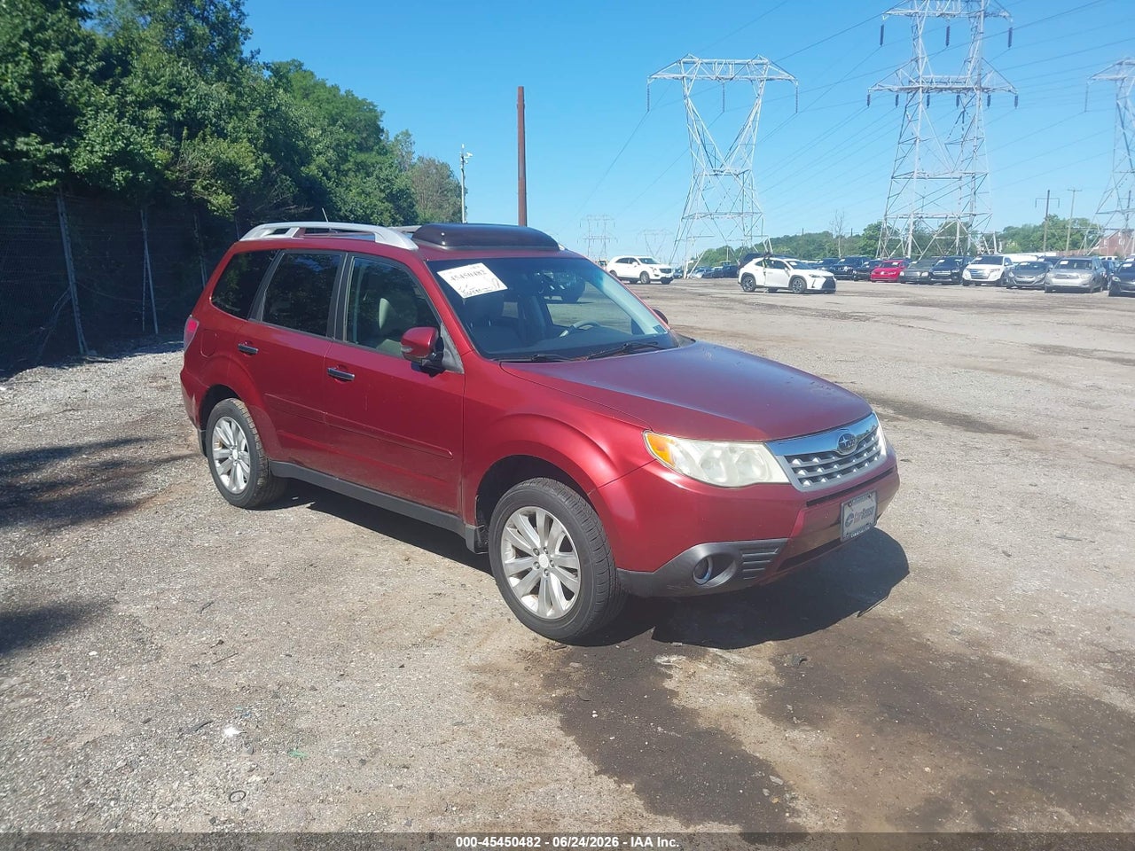 JF2SHAHCXBH****** · 2011 SUBARU FORESTER 2.5X TOURING