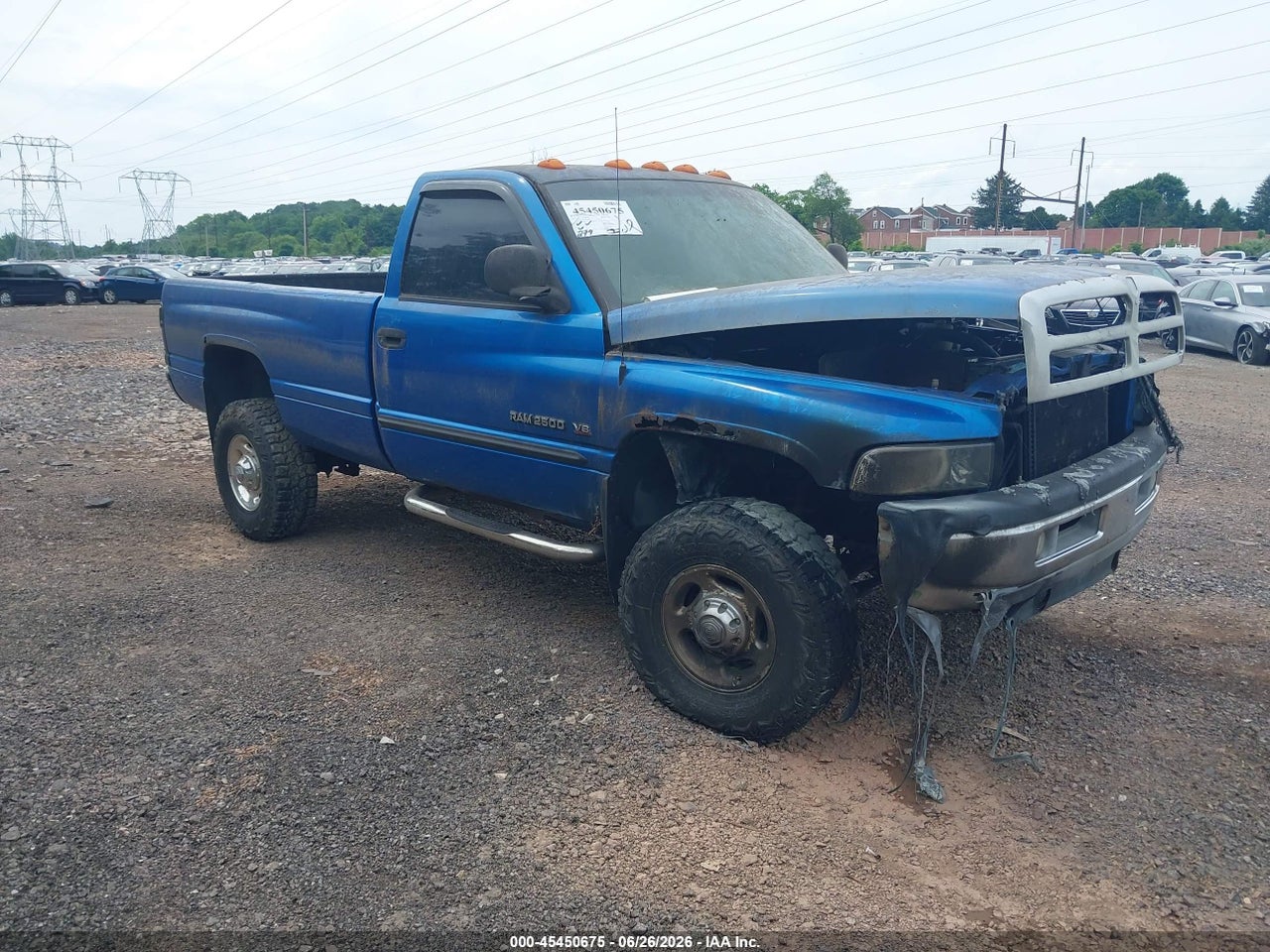 3B7KF26Z61M****** · 2001 DODGE RAM 2500 ST