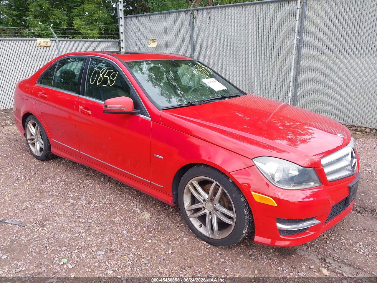 WDDGF4HBXCR****** · 2012 MERCEDES-BENZ C 250 SPORT
