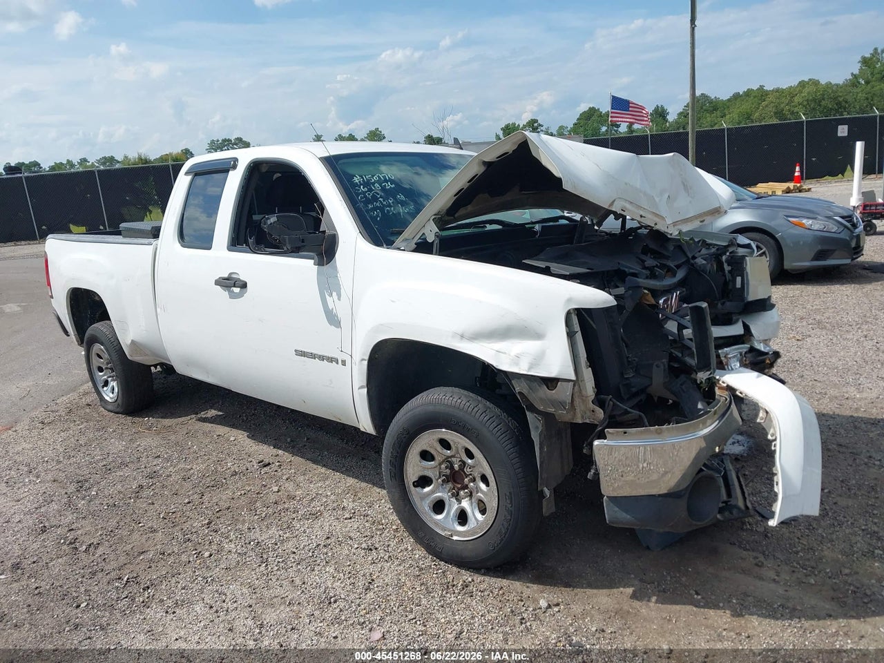 1GTEC19X18Z****** · 2008 GMC SIERRA 1500 WORK TRUCK