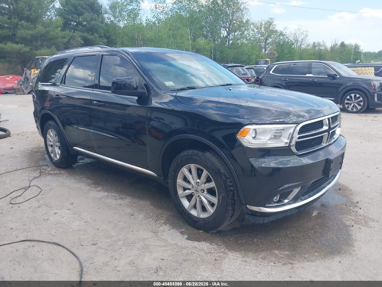 1C4RDJAG8KC****** · 2019 DODGE DURANGO SXT AWD