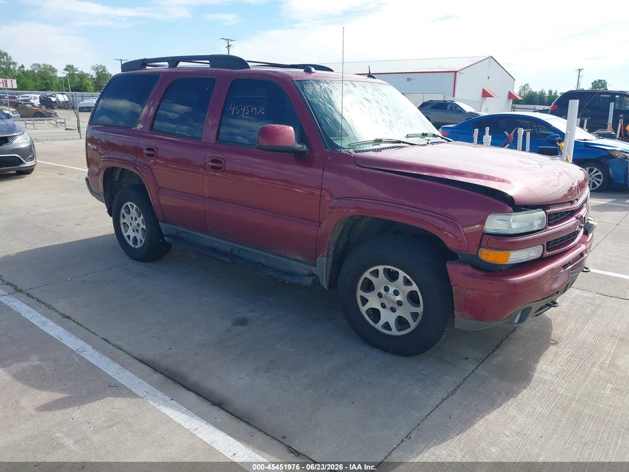 1GNEK13Z24R****** · 2004 CHEVROLET TAHOE Z71