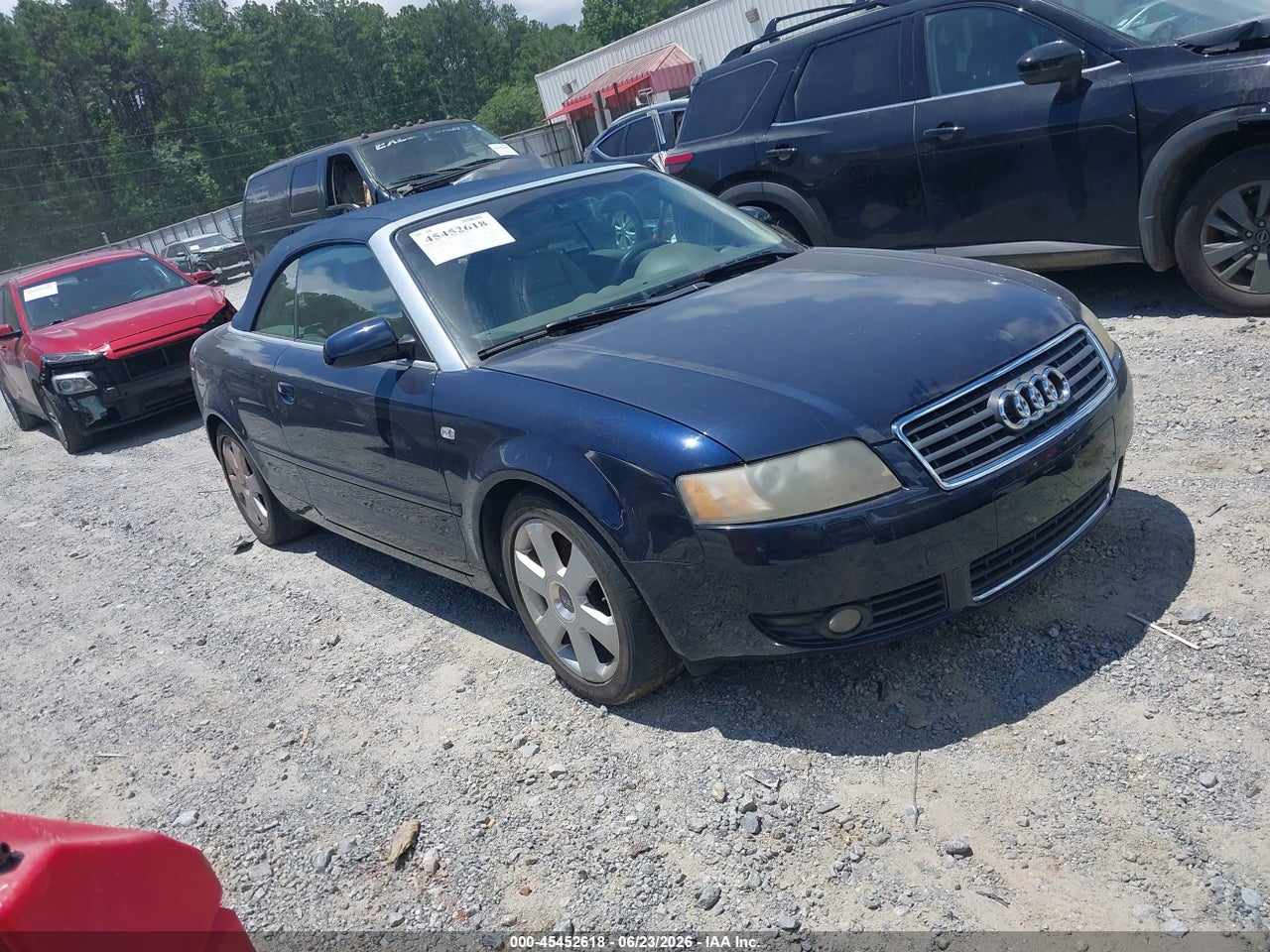 WAUAT48HX3K****** · 2003 AUDI A4 3.0