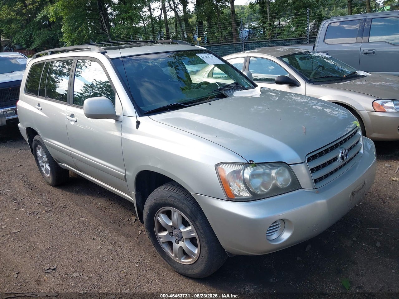 JTEHF21A130****** · 2003 TOYOTA HIGHLANDER V6