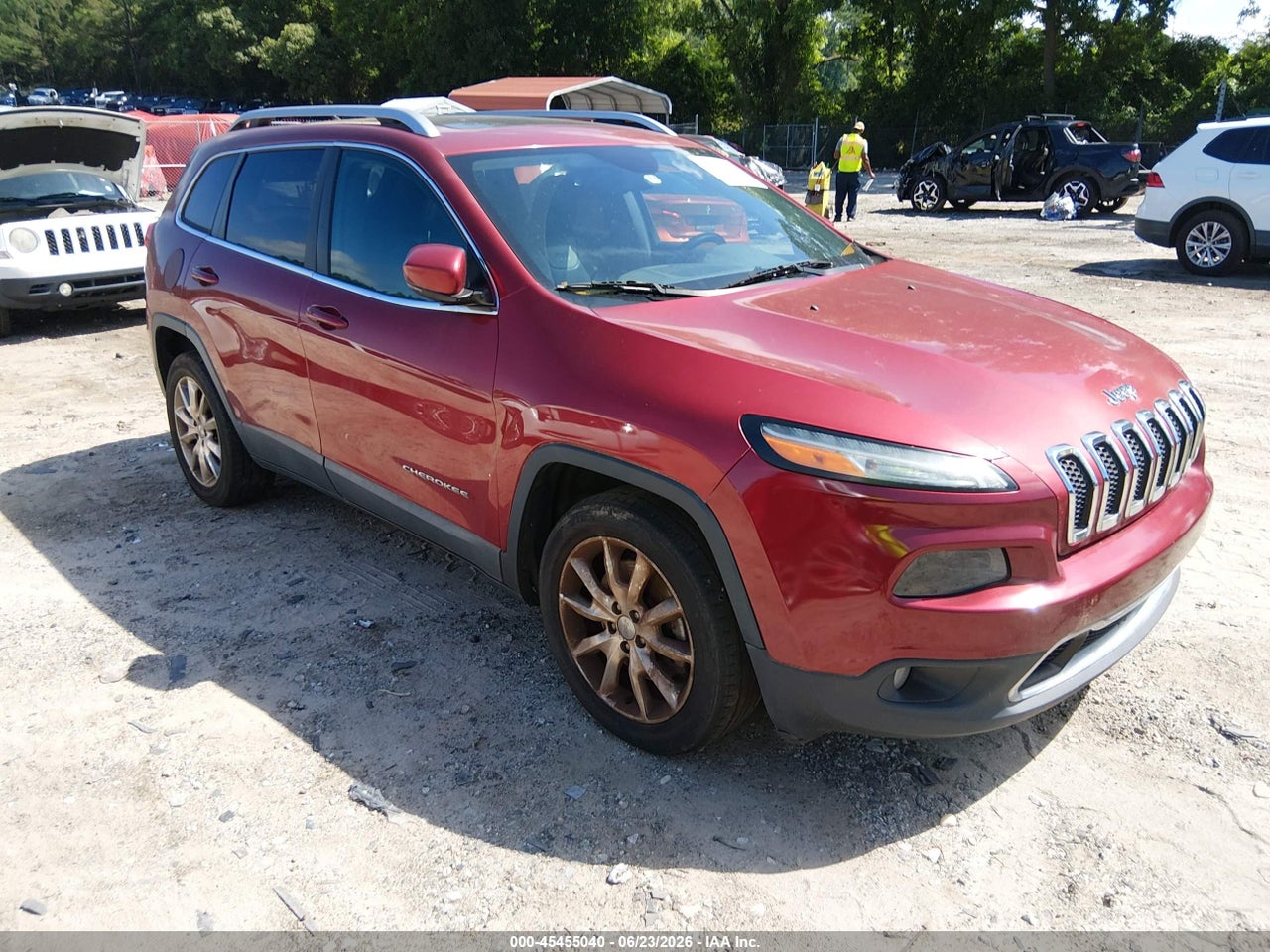 1C4PJLDB6EW****** · 2014 JEEP CHEROKEE LIMITED