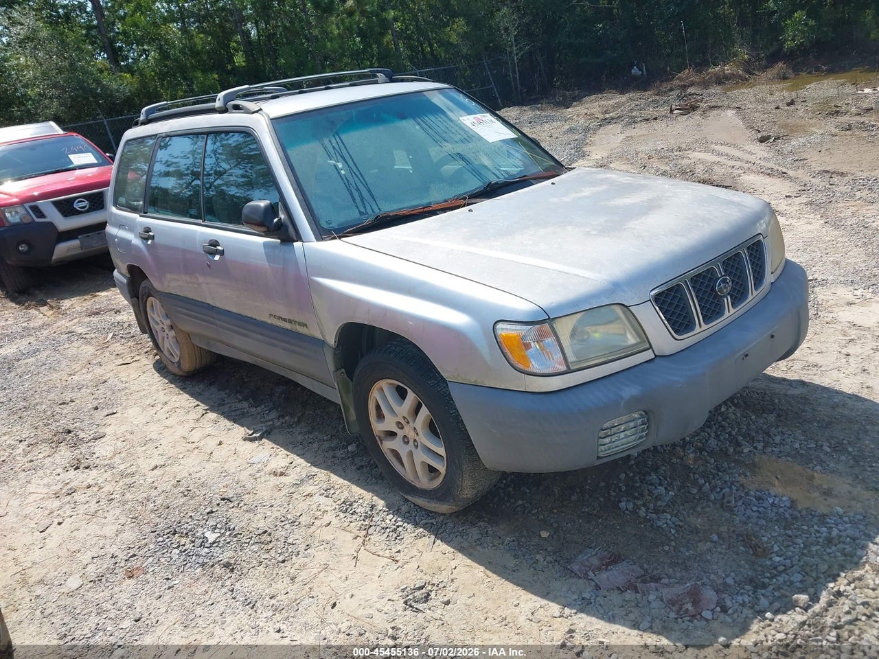 JF1SF63542H****** · 2002 SUBARU FORESTER L