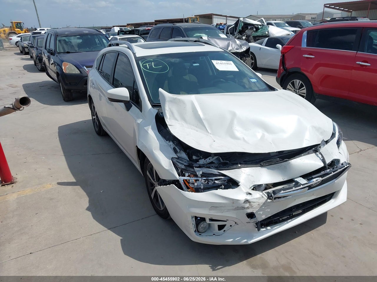 4S3GTAD68K3****** · 2019 SUBARU IMPREZA 2.0I PREMIUM